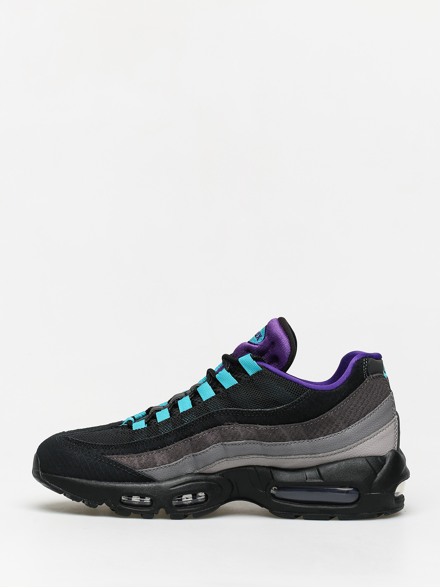 Nike Shoes Air Max 95 Lv8 (black/court purple teal nebula)
