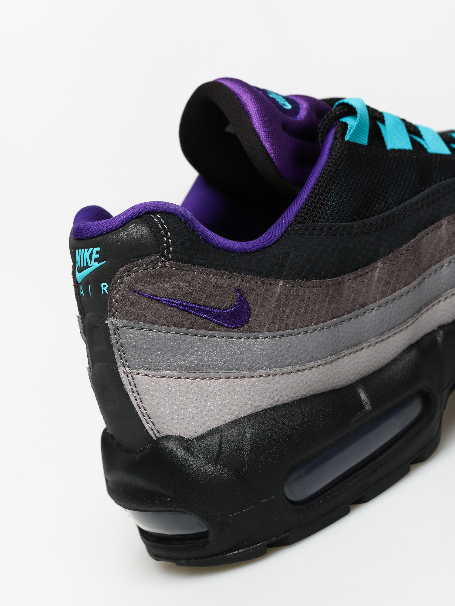Nike Shoes Air Max 95 Lv8 (black/court purple teal nebula)