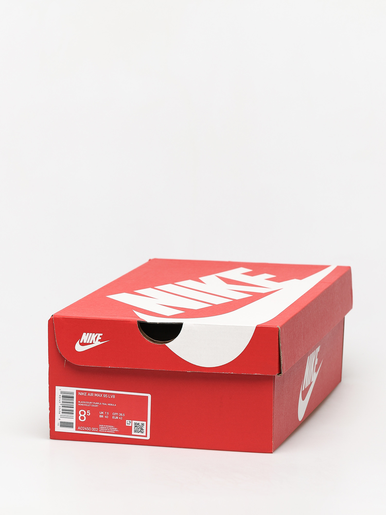 Nike Shoes Air Max 95 Lv8 (black/court purple teal nebula)