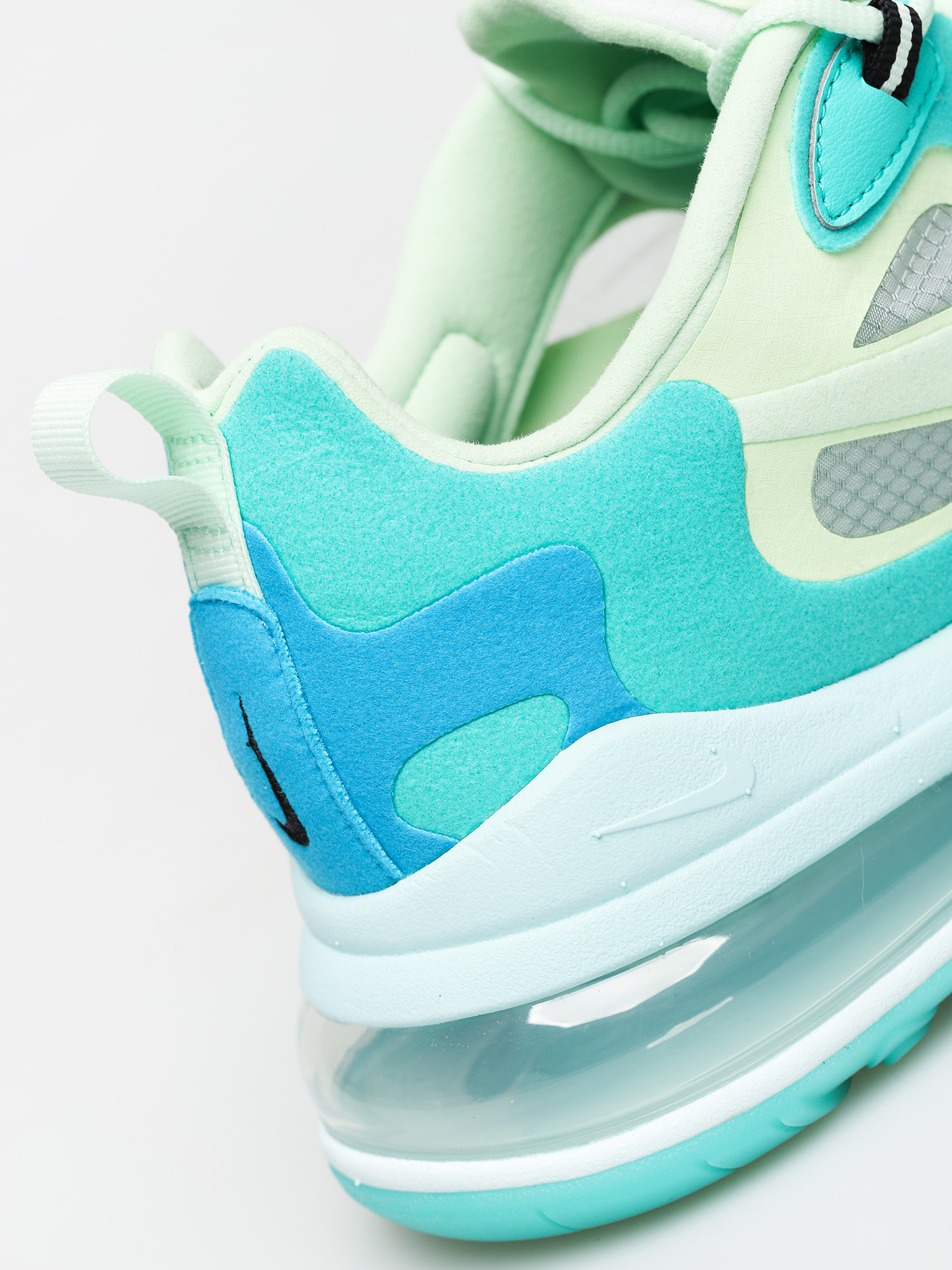 Nike Air Max 270 React Shoes (hyper jade/frosted spruce barely volt)