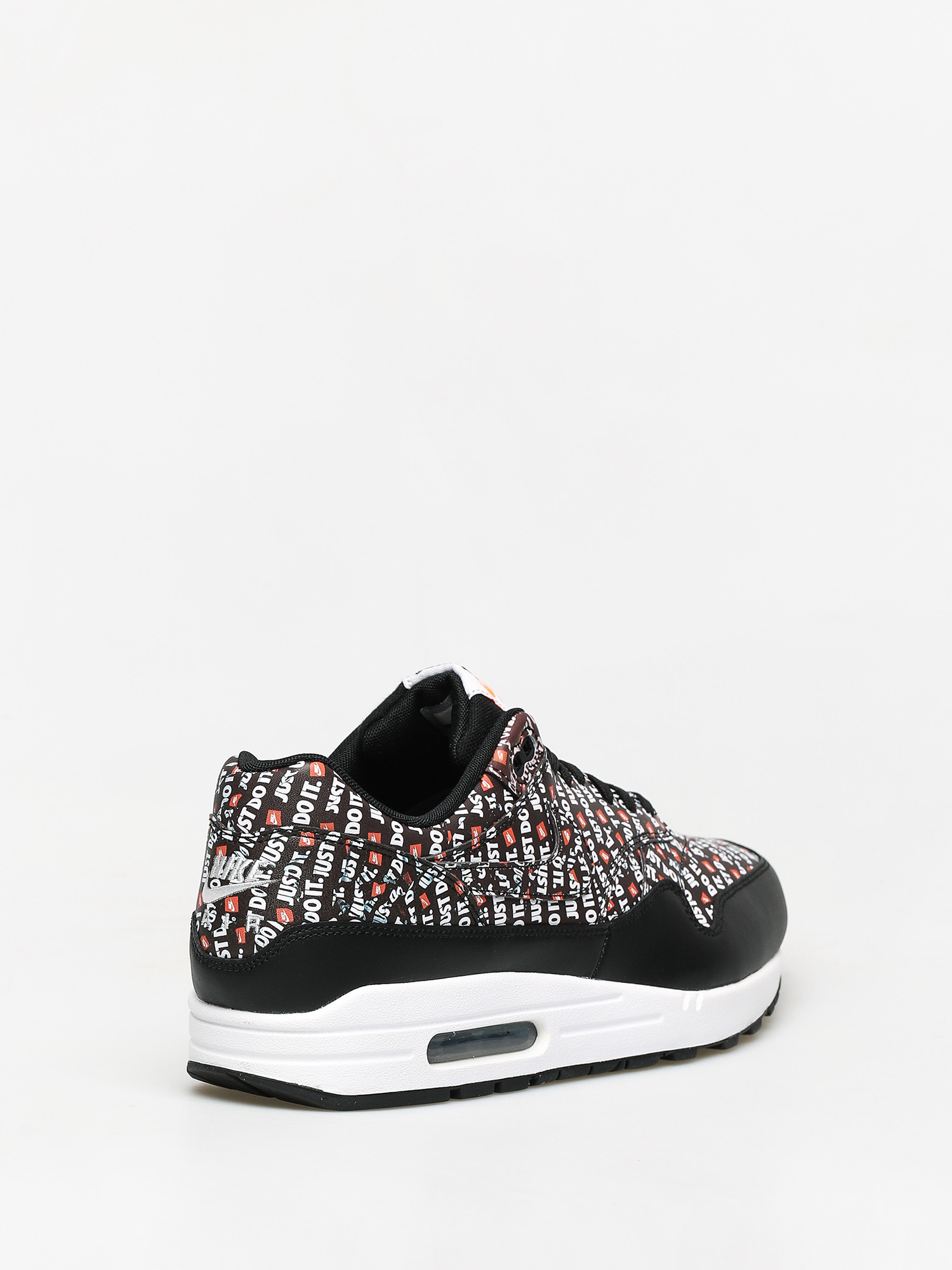 Nike Air Max 1 Premium Shoes (black/white total orange)