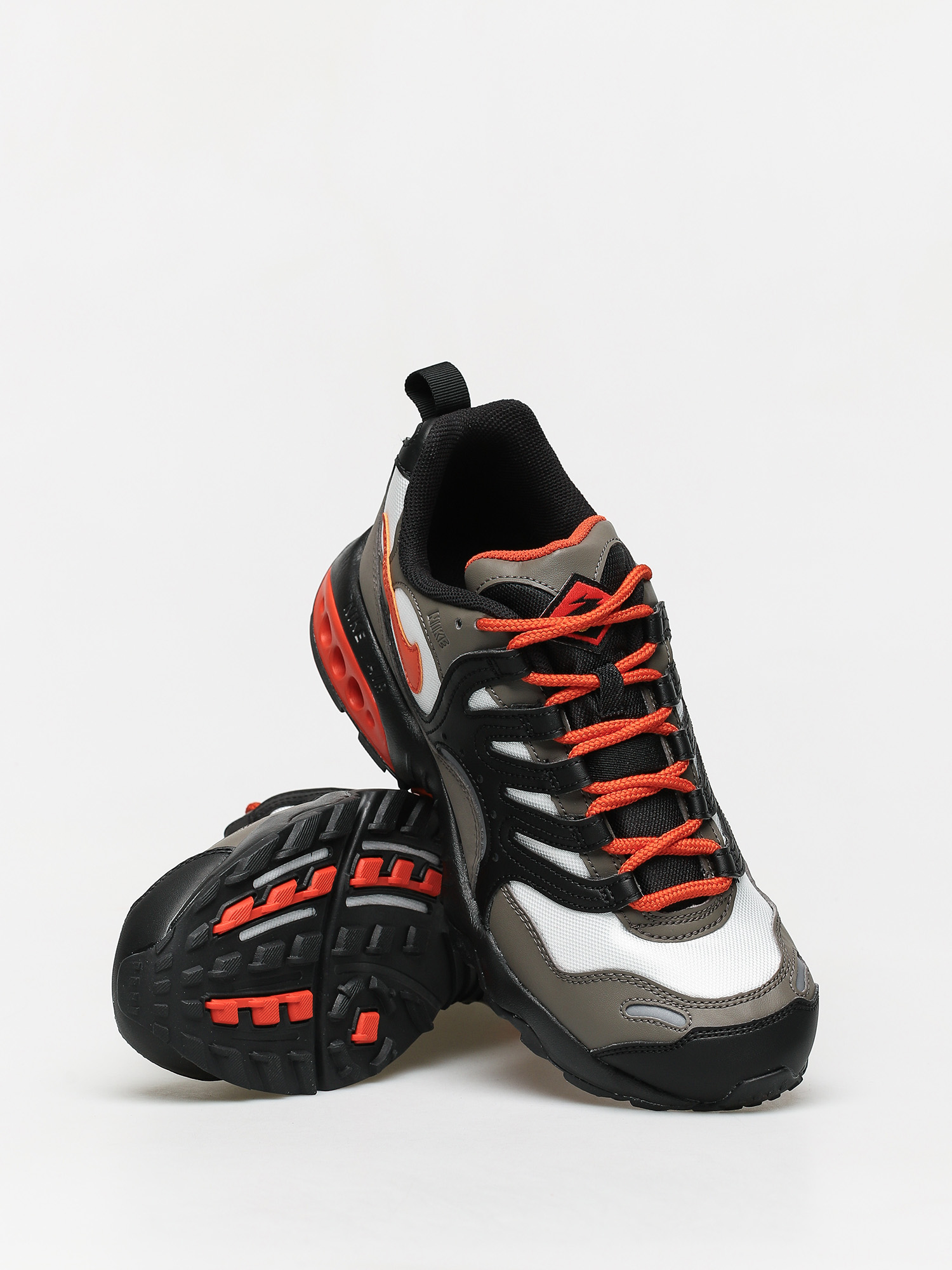 Nike Air Terra Humara 18 Shoes (olive grey/deep orange black)