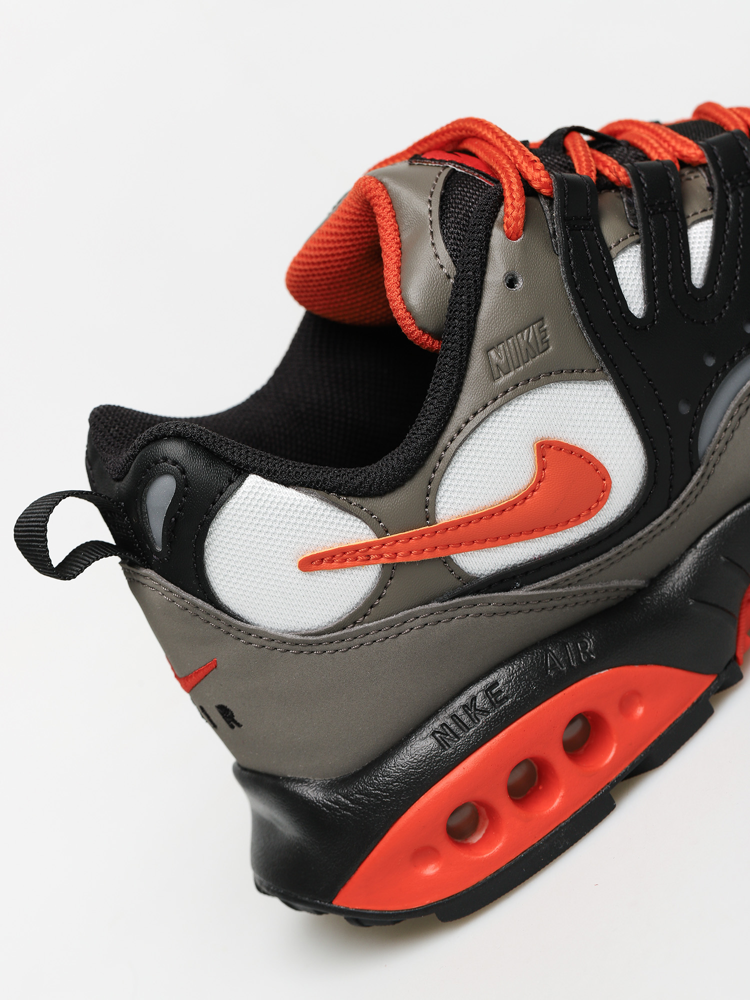 Nike Air Terra Humara 18 Shoes (olive grey/deep orange black)