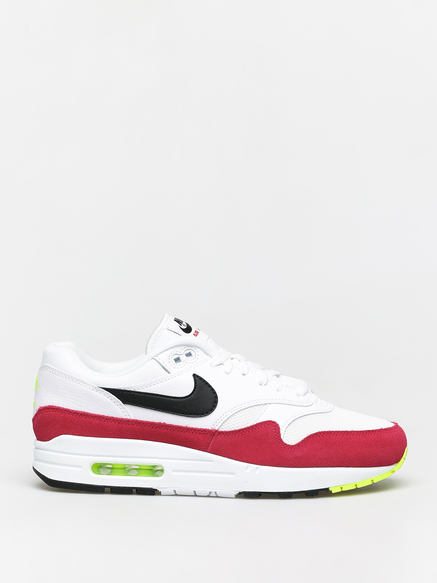 Nike Air Max 1 Shoes (white/black volt rush pink)