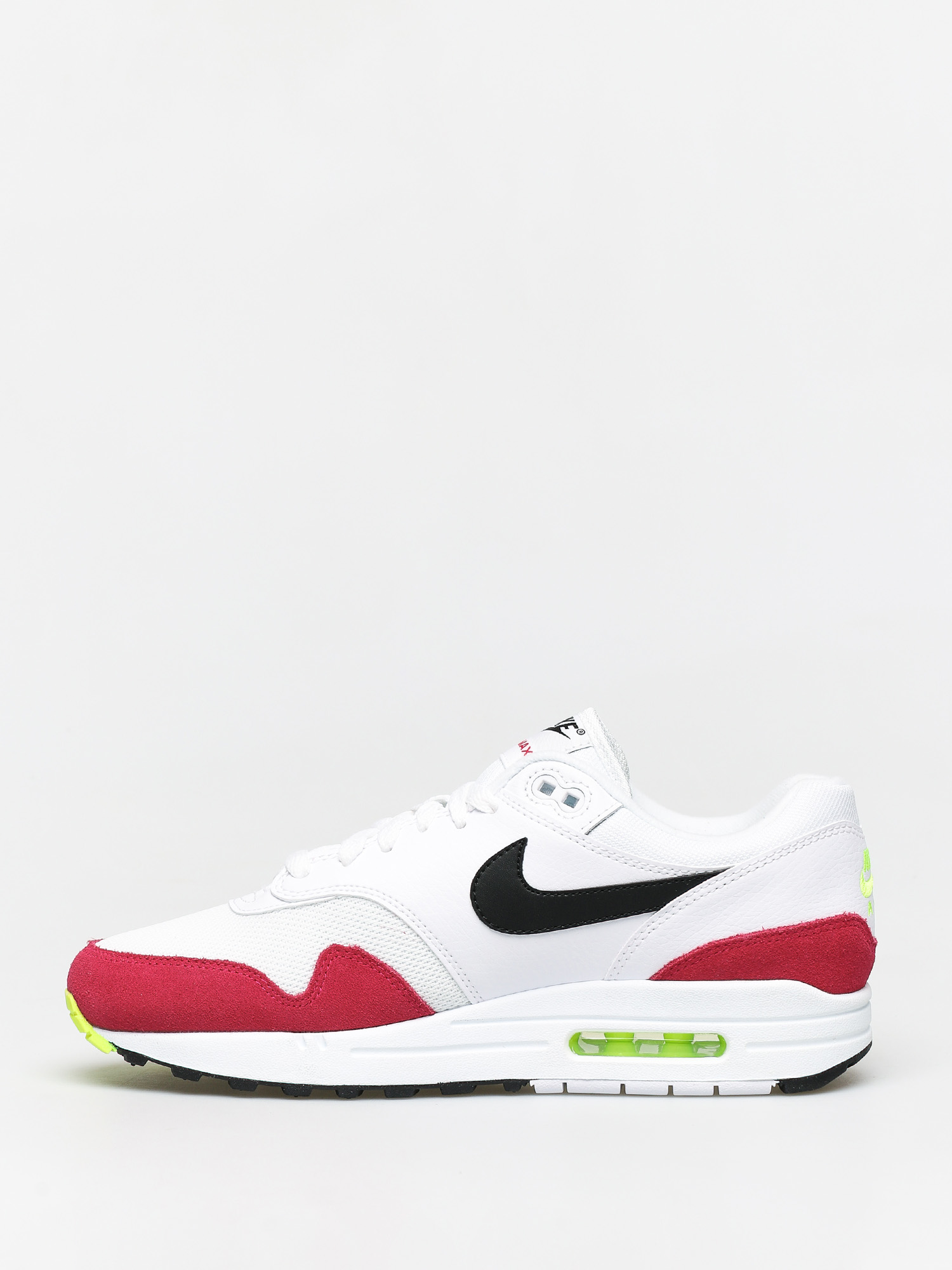 Nike Air Max 1 Shoes (white/black volt rush pink)