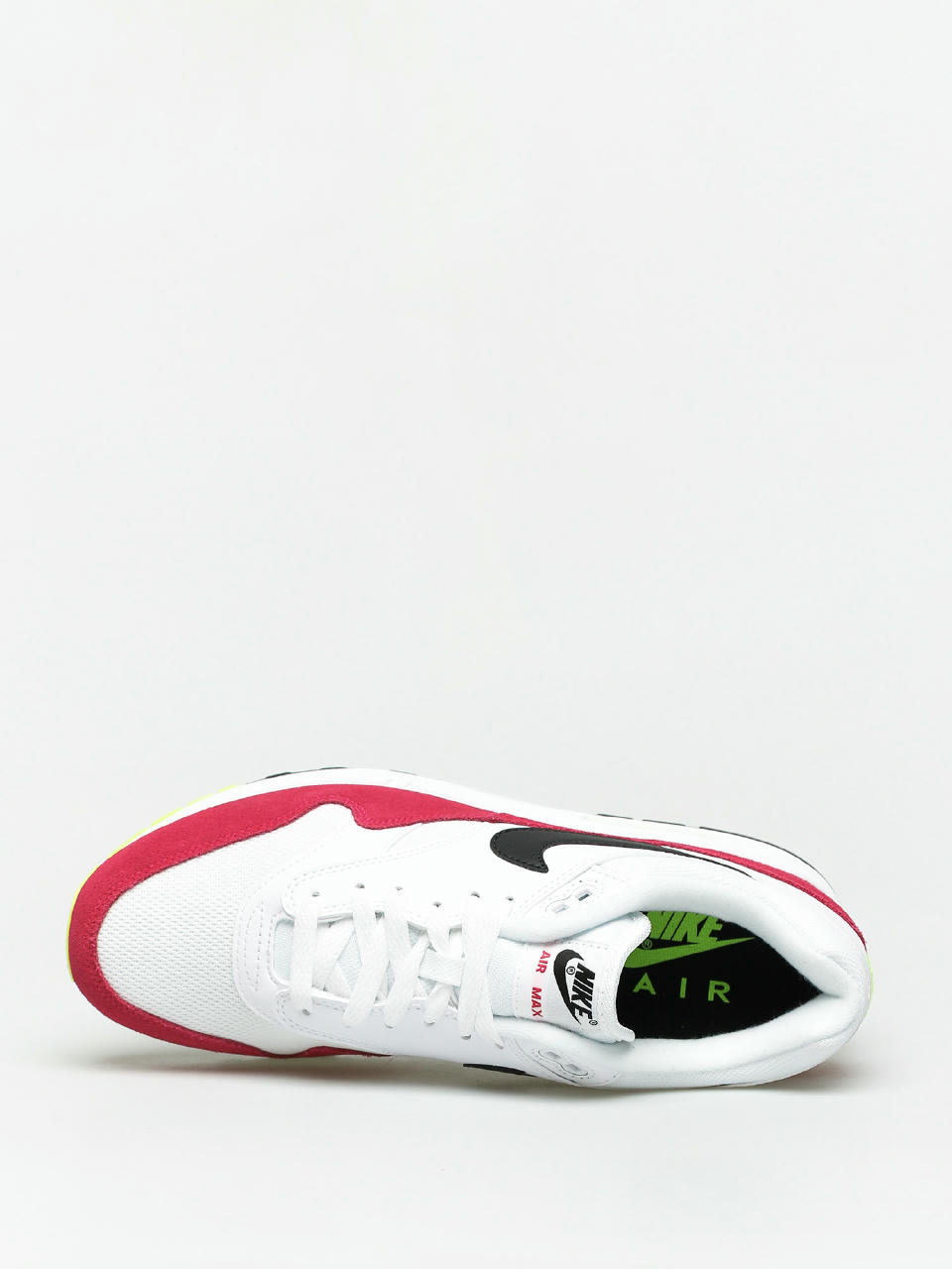 Accommodatie Diagnostiseren draadloze Nike Air Max 1 Shoes (white/black volt rush pink)