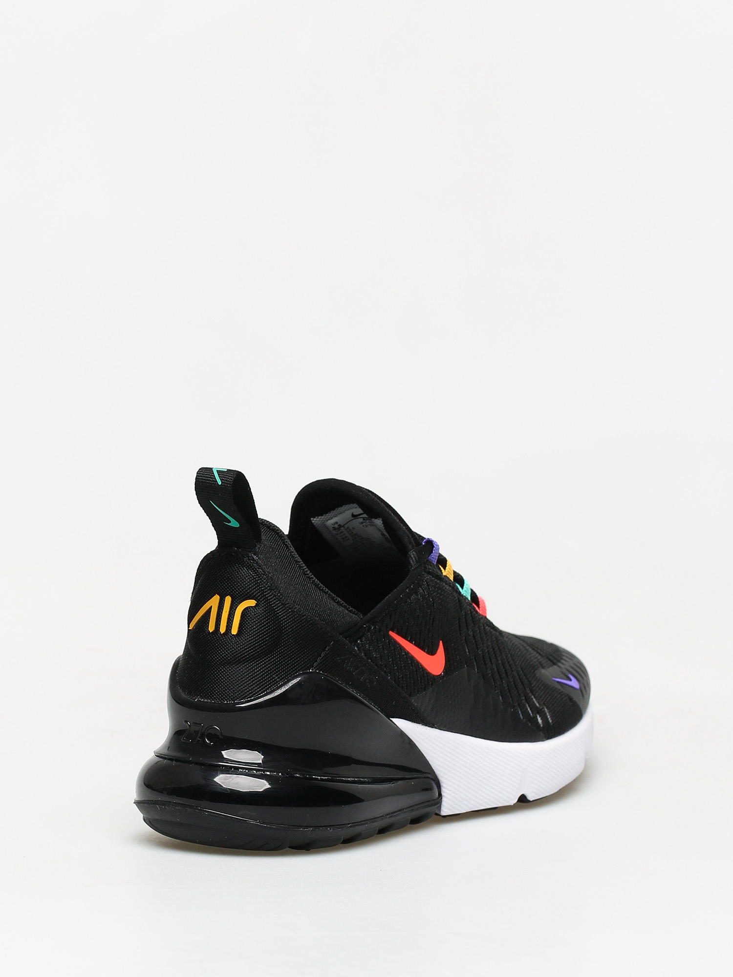 Nike Air Max 270 Shoes Wmn (black/flash crimson university gold)