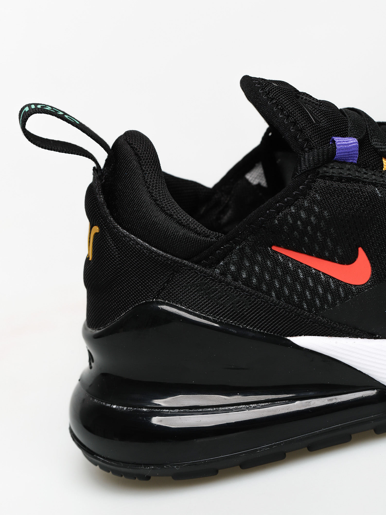Nike Air Max 270 Shoes Wmn (black/flash crimson university gold)