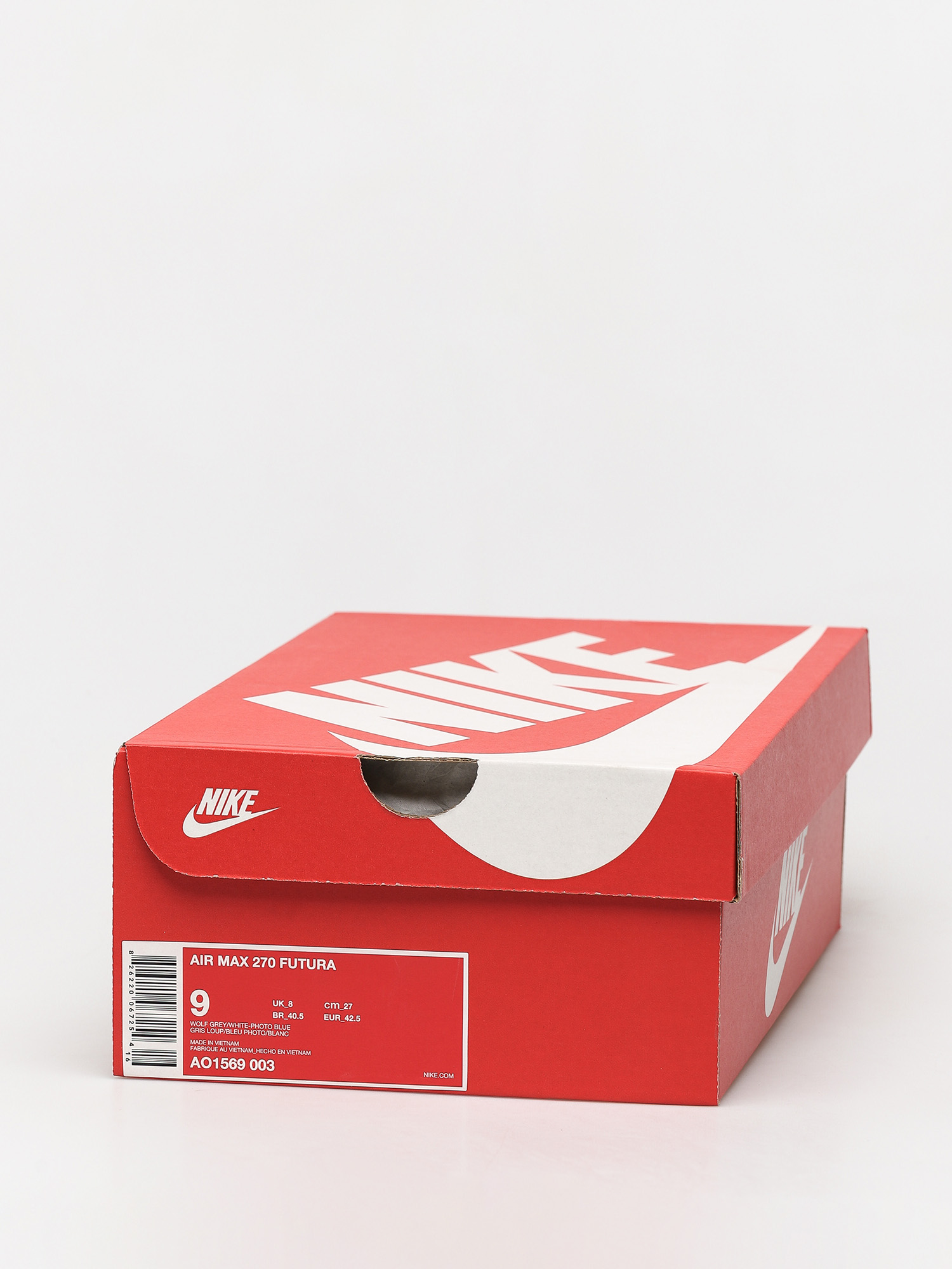 Nike Air Max 270 Futura Shoes (wolf grey/white photo blue dark grey)