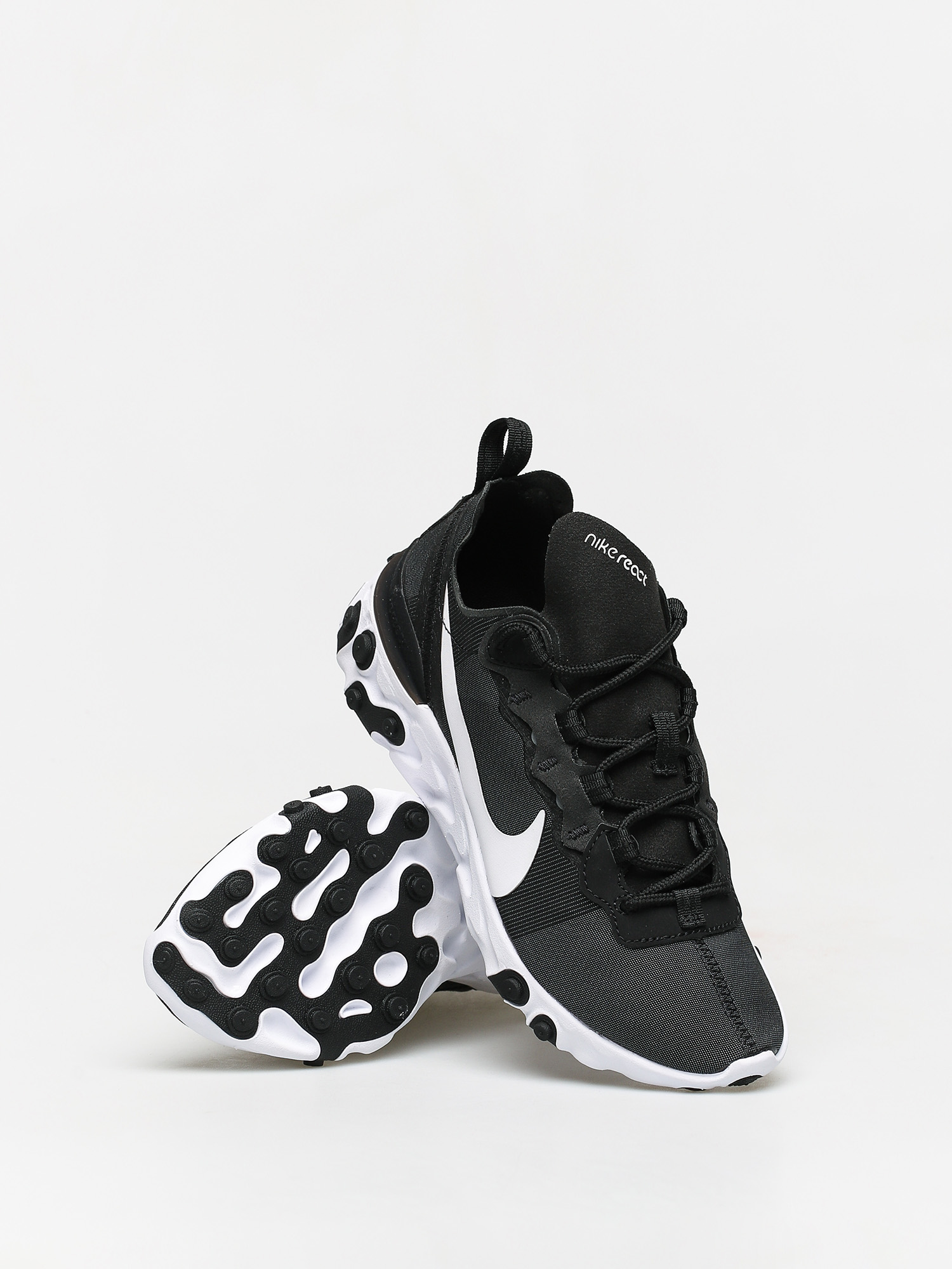 Nike React Element 55 Schuhe Wmn (black/white)