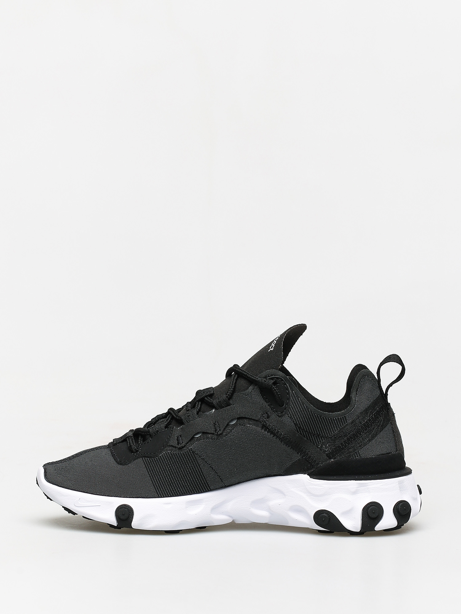Nike React Element 55 Shoes Wmn (black/white)