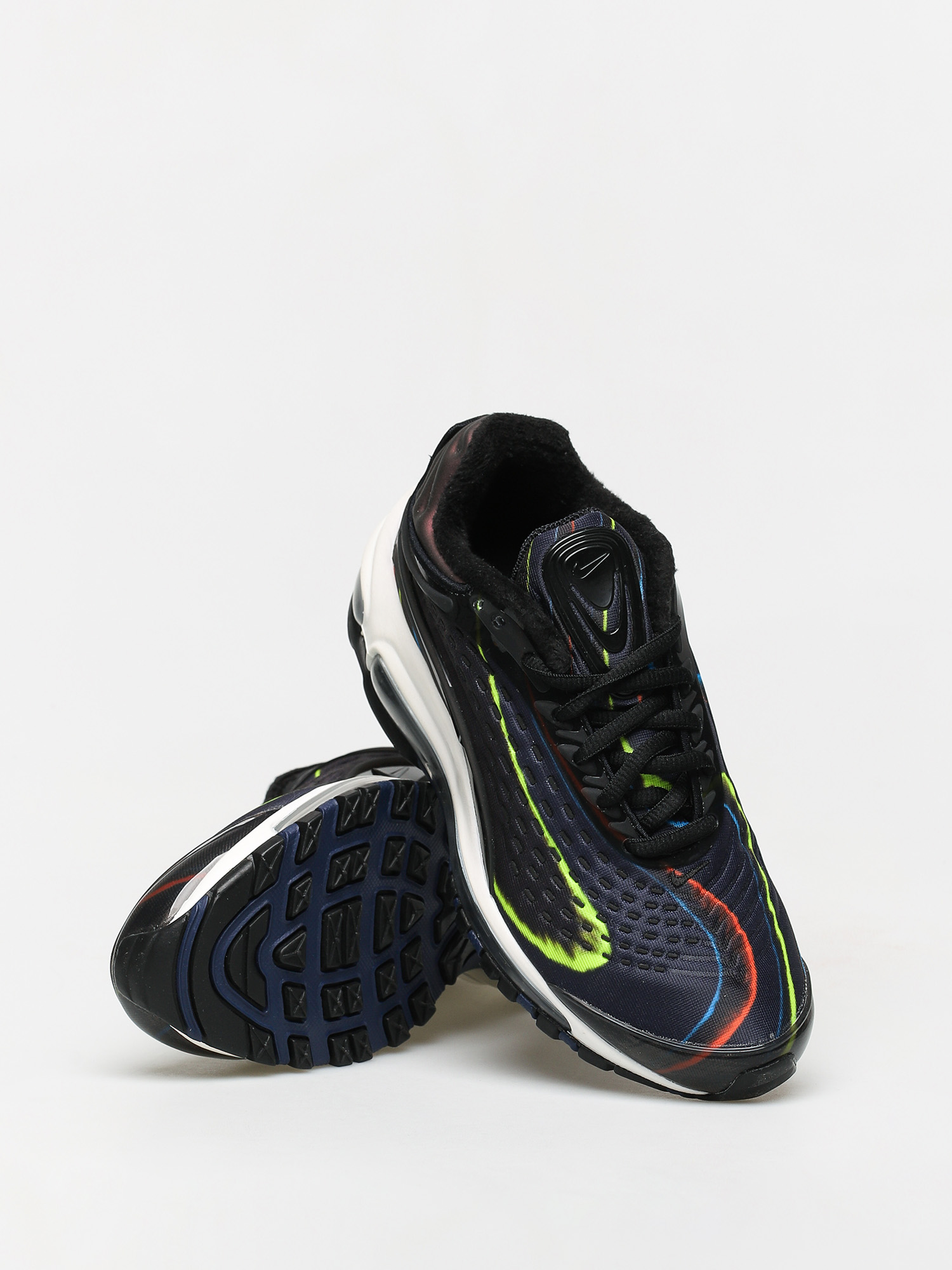 Nike Air Max Deluxe Schuhe Wmn (black/black midnight navy reflect silver)