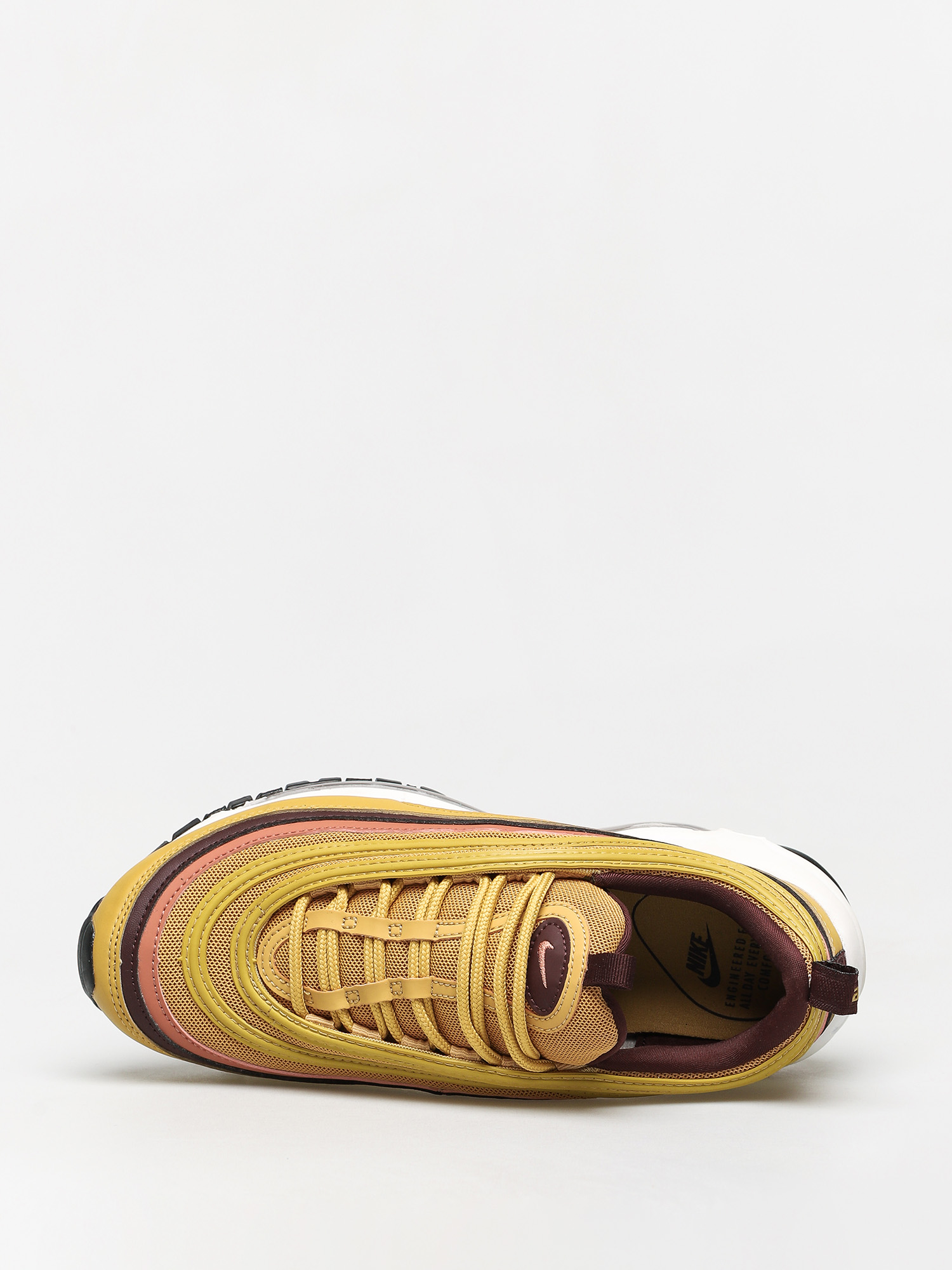 Nike Air Max 97 Shoes Wmn (wheat gold/terra blush burgundy crush)
