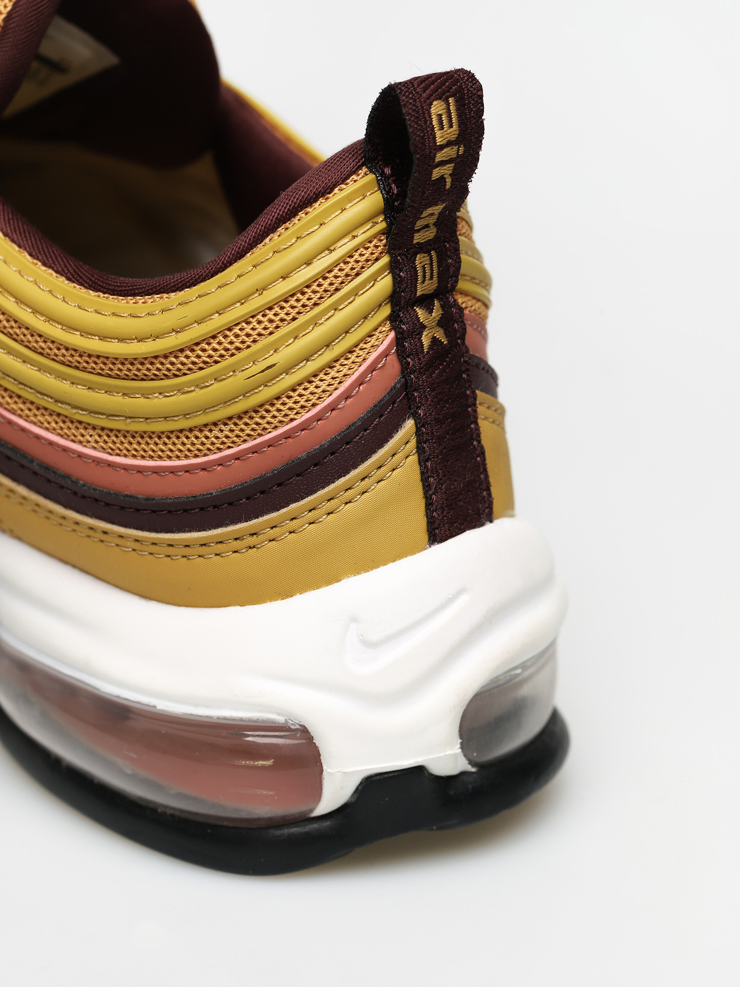 Nike Air Max 97 Shoes Wmn (wheat gold/terra blush burgundy crush)