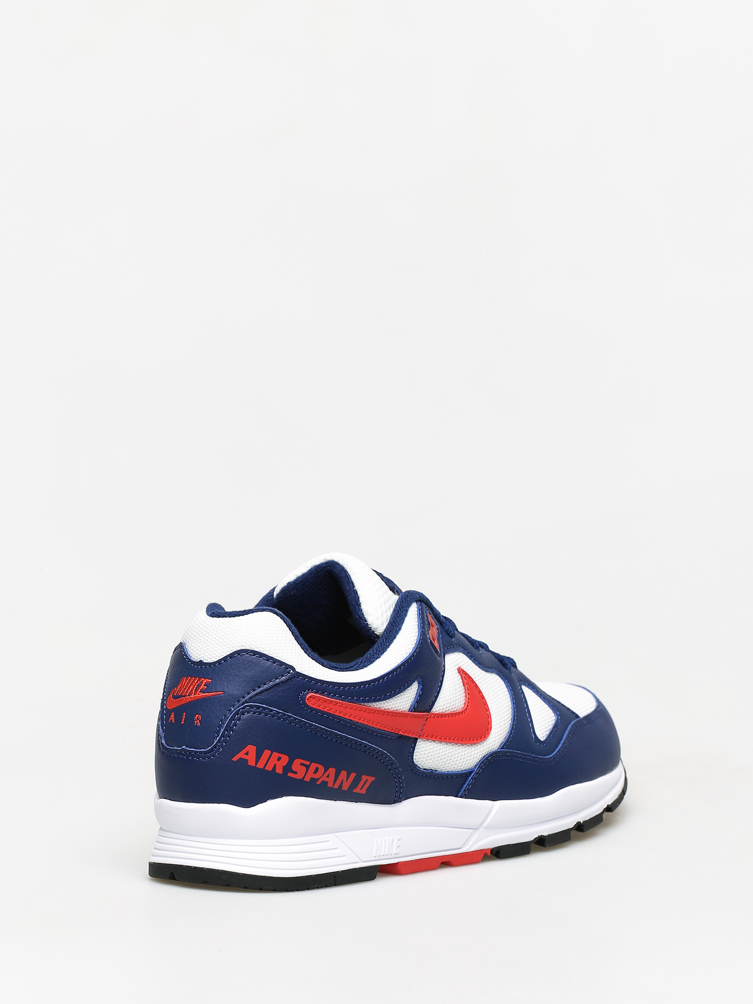 Nike Air Span II Schuhe (blue void/habanero red white black)