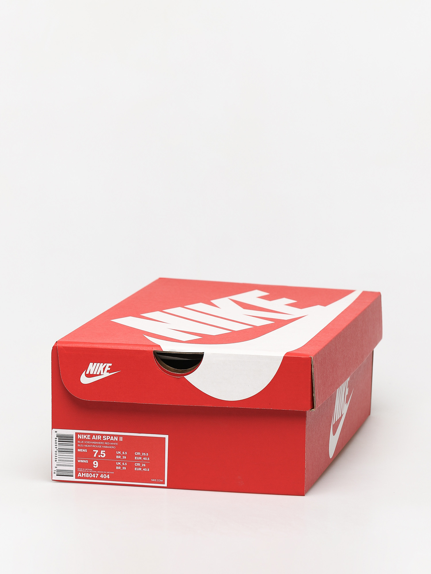 Nike Air Span II Shoes (blue void/habanero red white black)