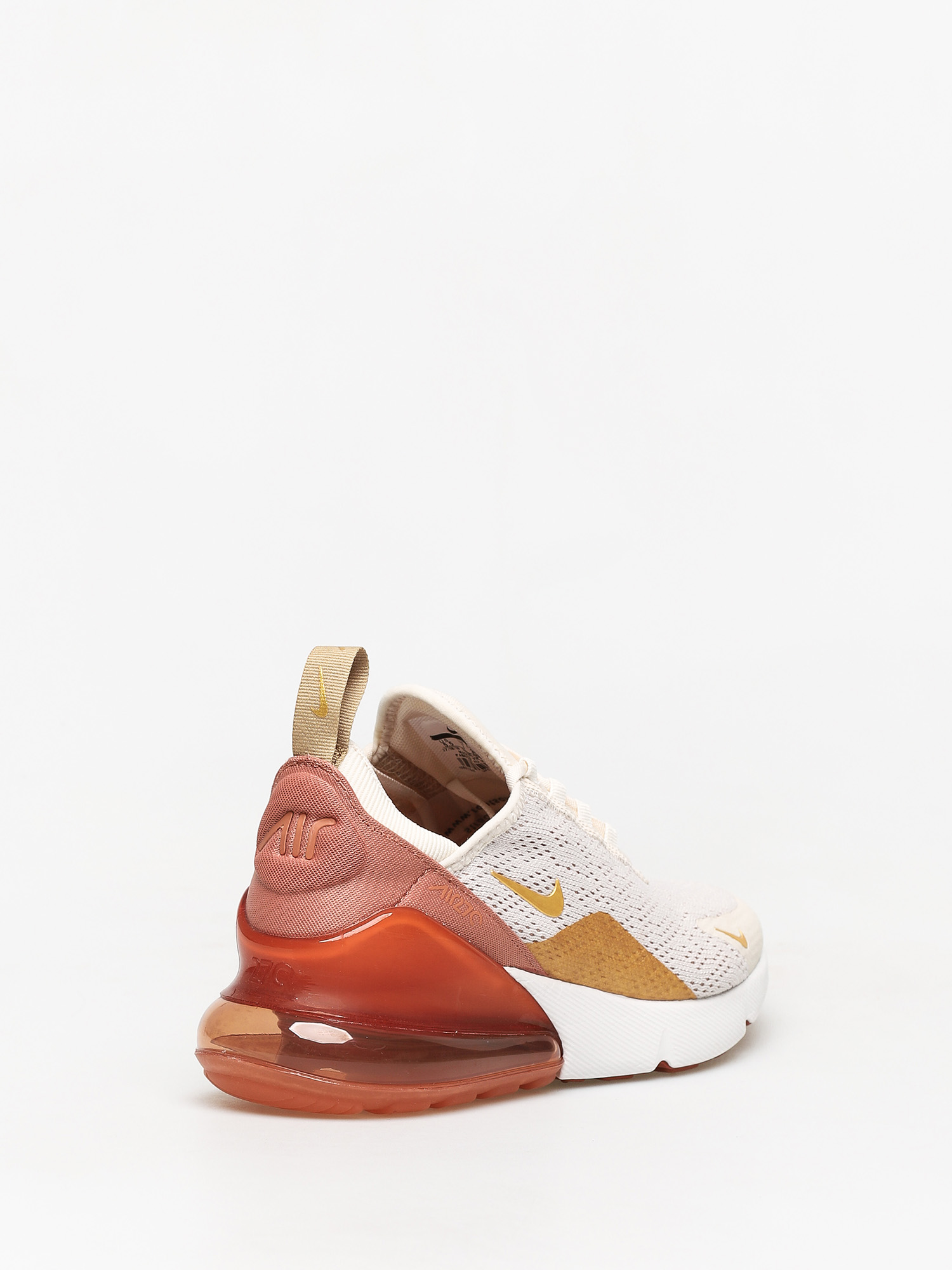 Nike Air Max 270 Shoes Wmn (light cream/metallic gold terra blush)