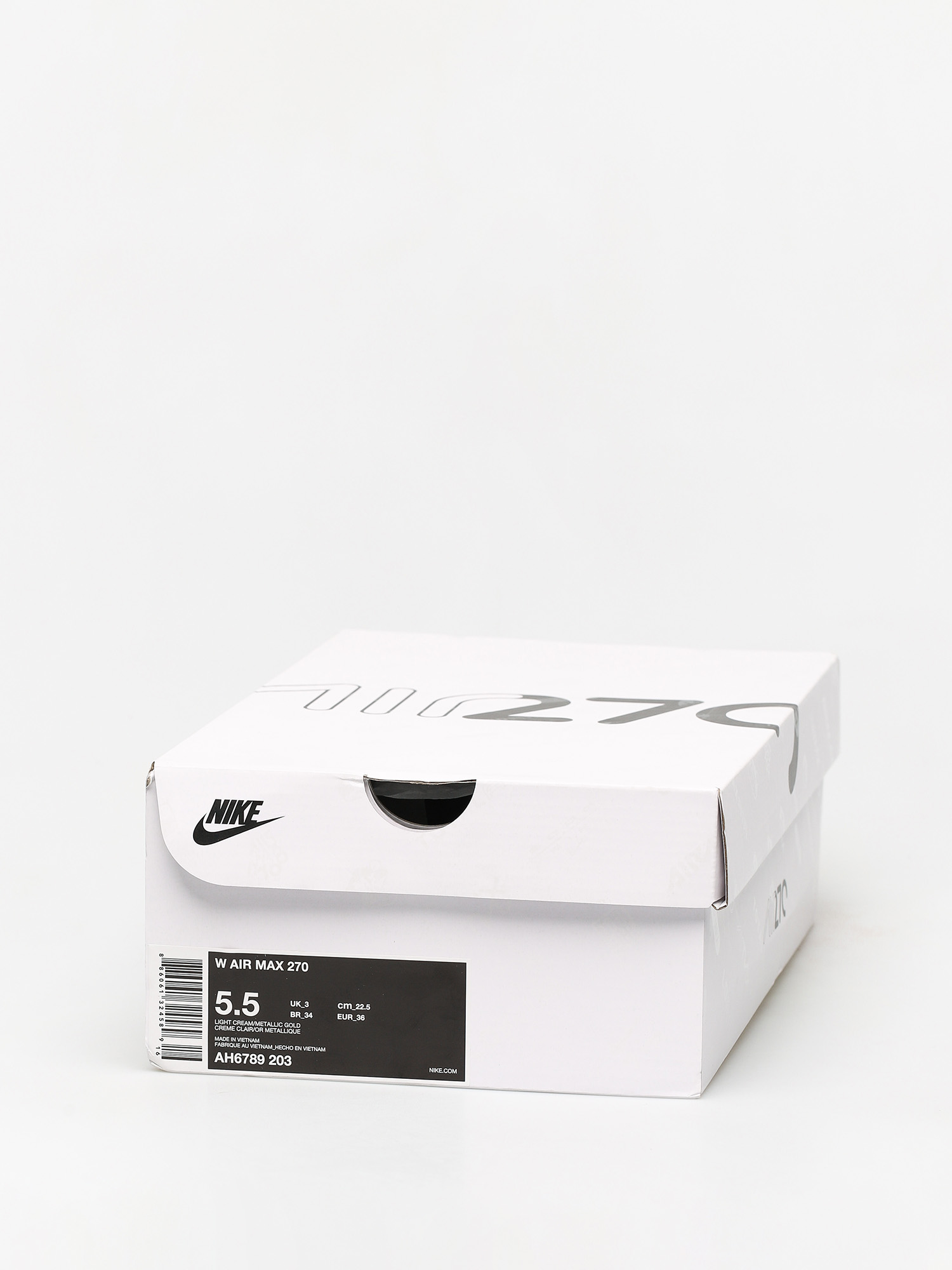 air max 270 premium sneaker light cream gold terra blush