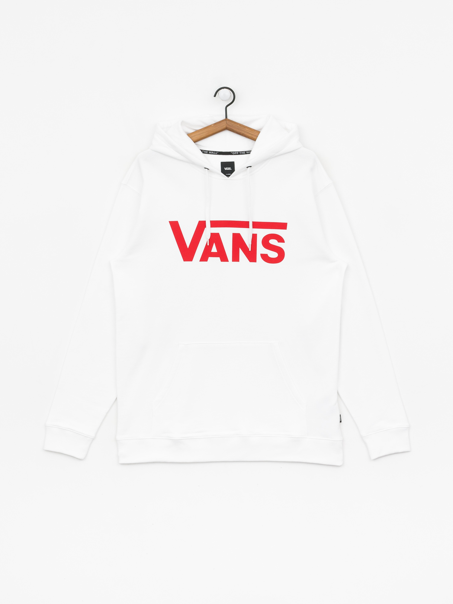 vans white and red hoodie