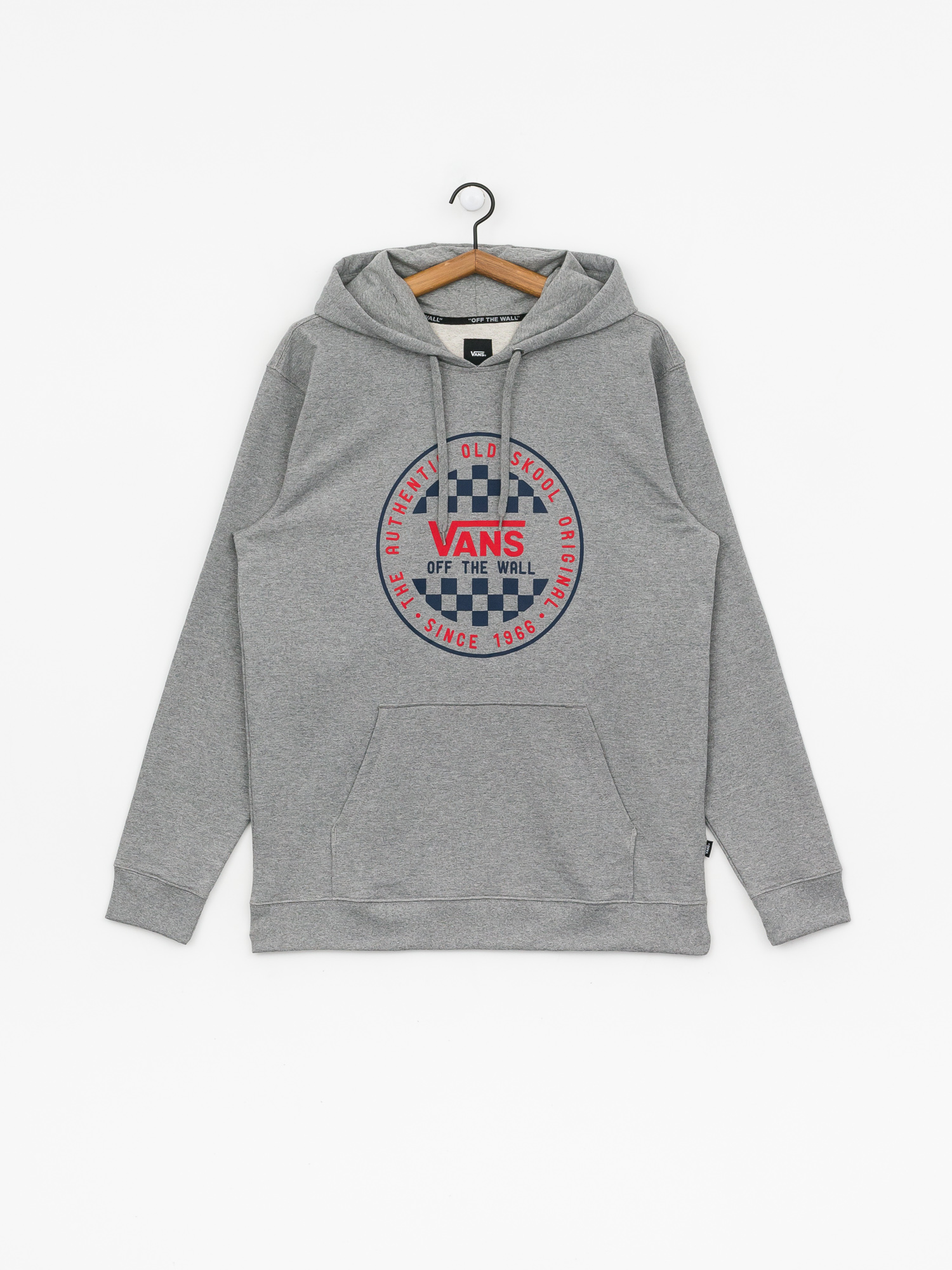 Vans Og Checker HD Hoodie (cement heather)
