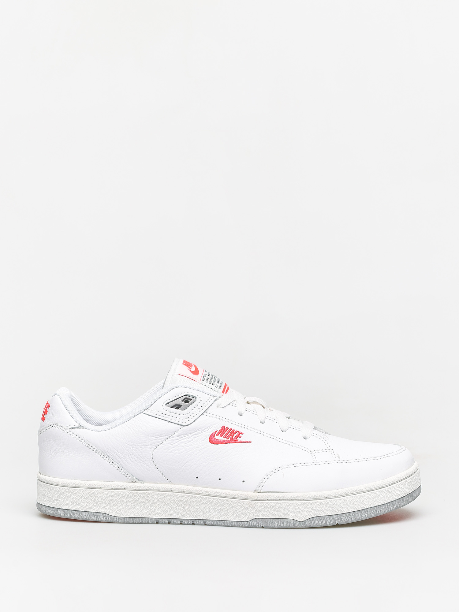 Nike Grandstand II Premium Shoes (white/solar red wolf grey)