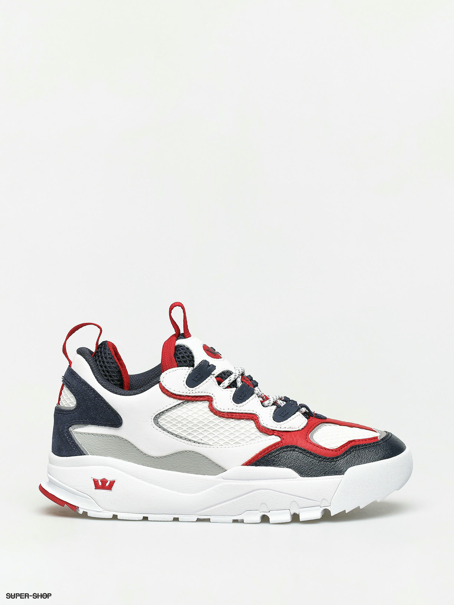Supra Muska 2000 Shoes (white/navy/red 