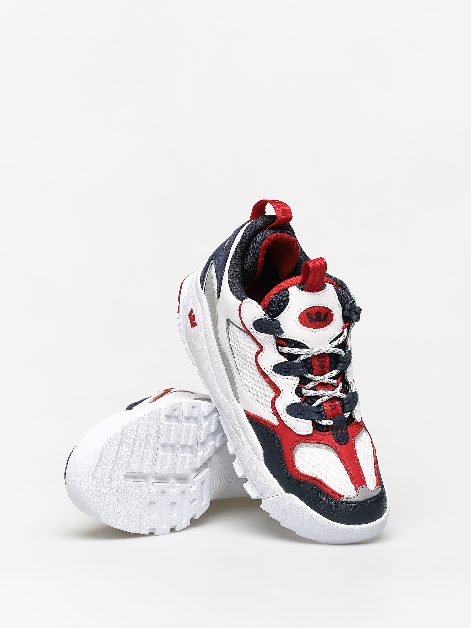 Supra Muska 2000 Shoes (white/navy/red white)