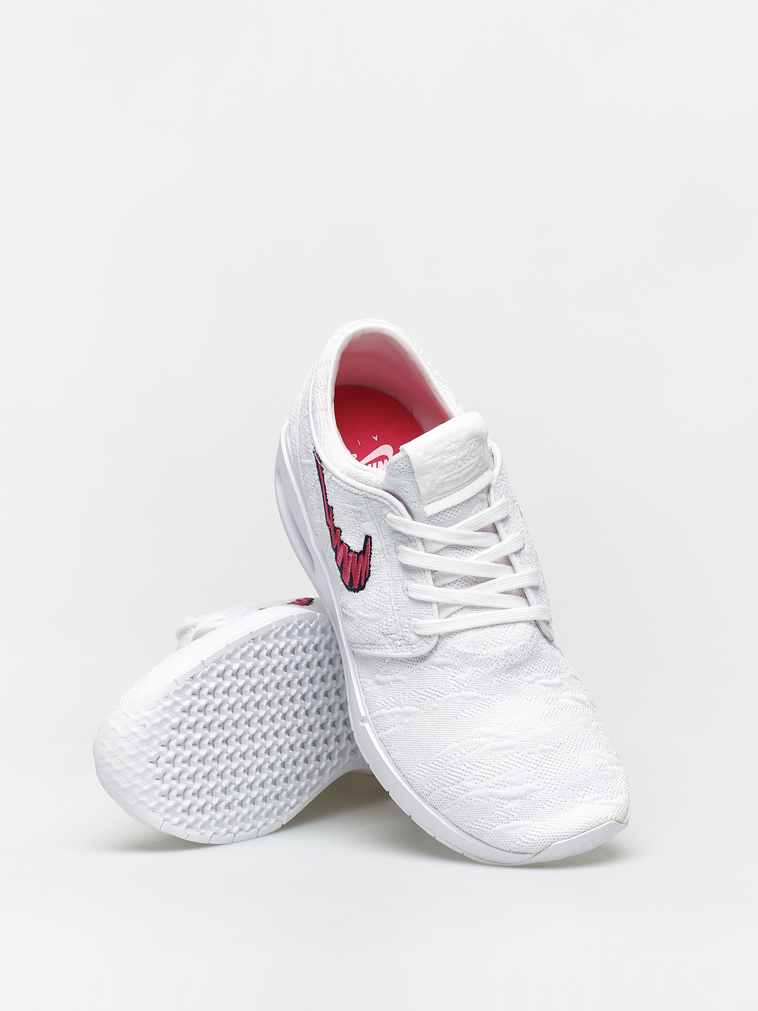 Nike SB Air Max Janoski 2 Schuhe (white/watermelon midnight navy)