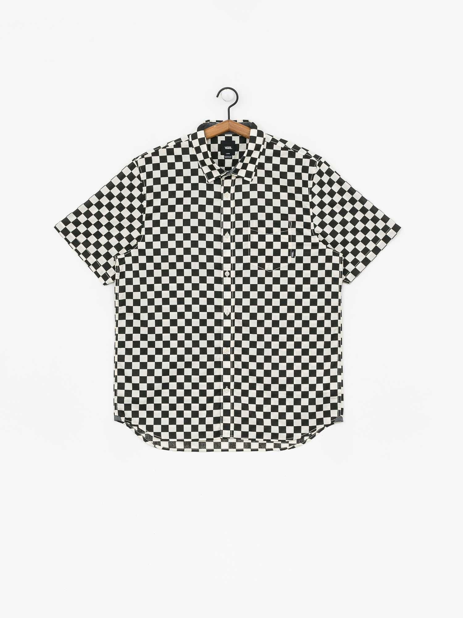 Vans Cypress Checker Shirt (black/whitecaps)