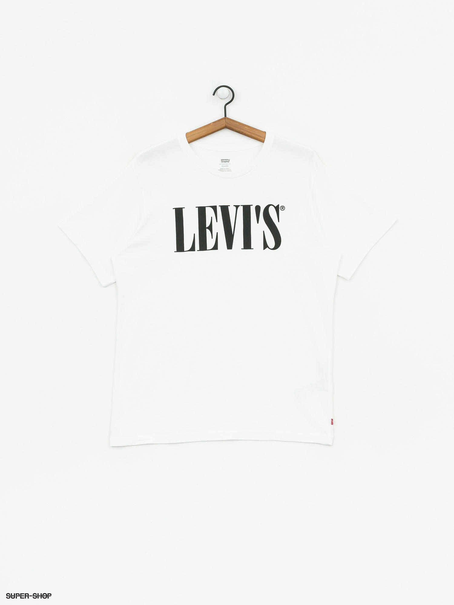 levis white crop top