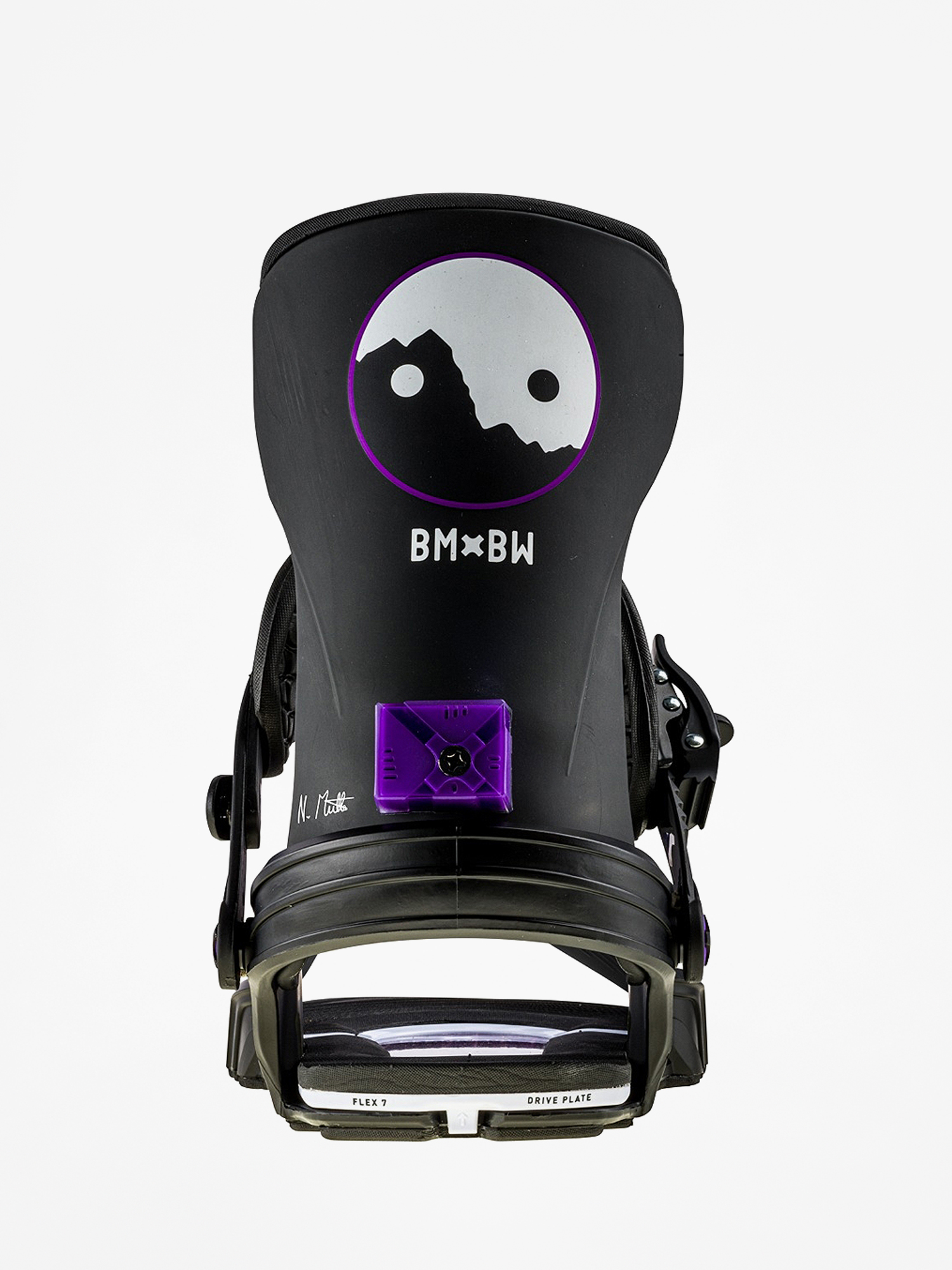 Mens Bent Metal Cor Pro Snowboard bindings (black)