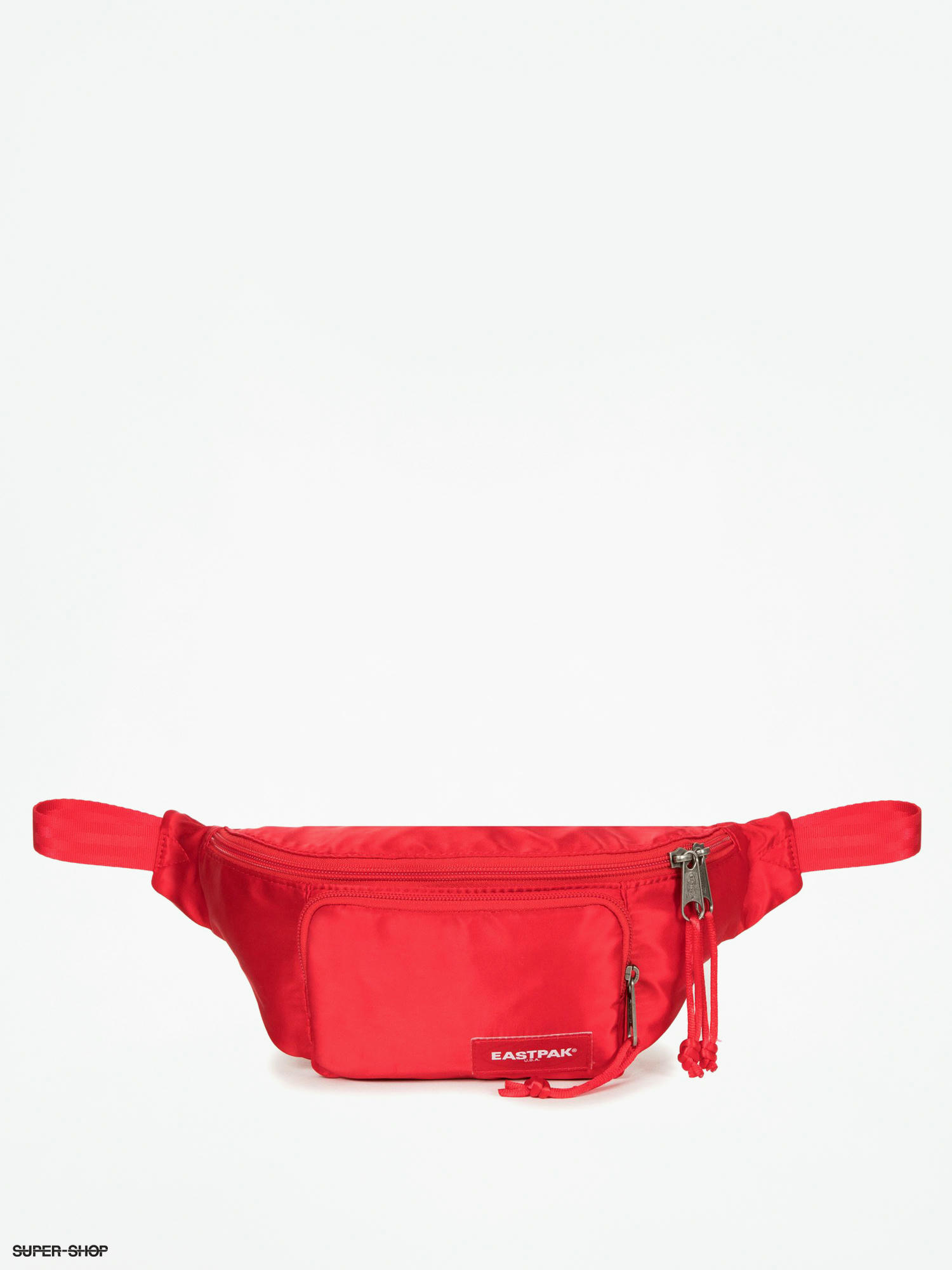 eastpak red bum bag