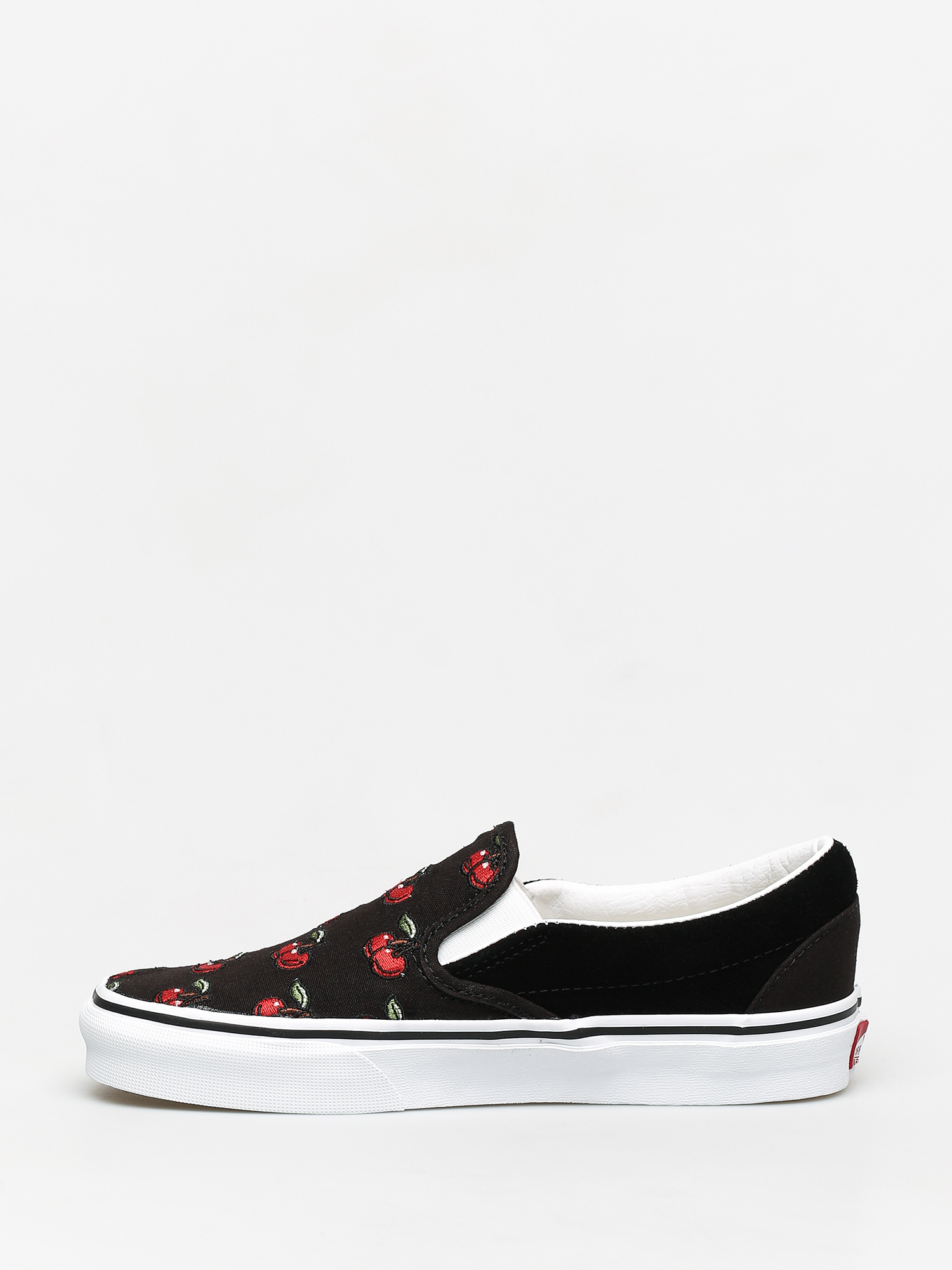 vans classic slip on cherry