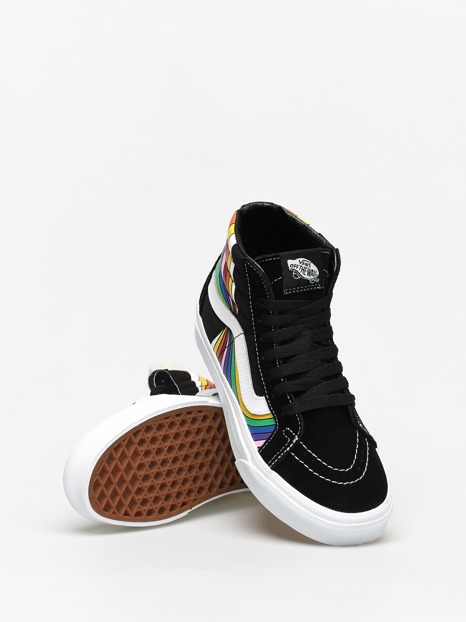 Vans Sk8 Hi Reissue Shoes (refract /true white/multi)