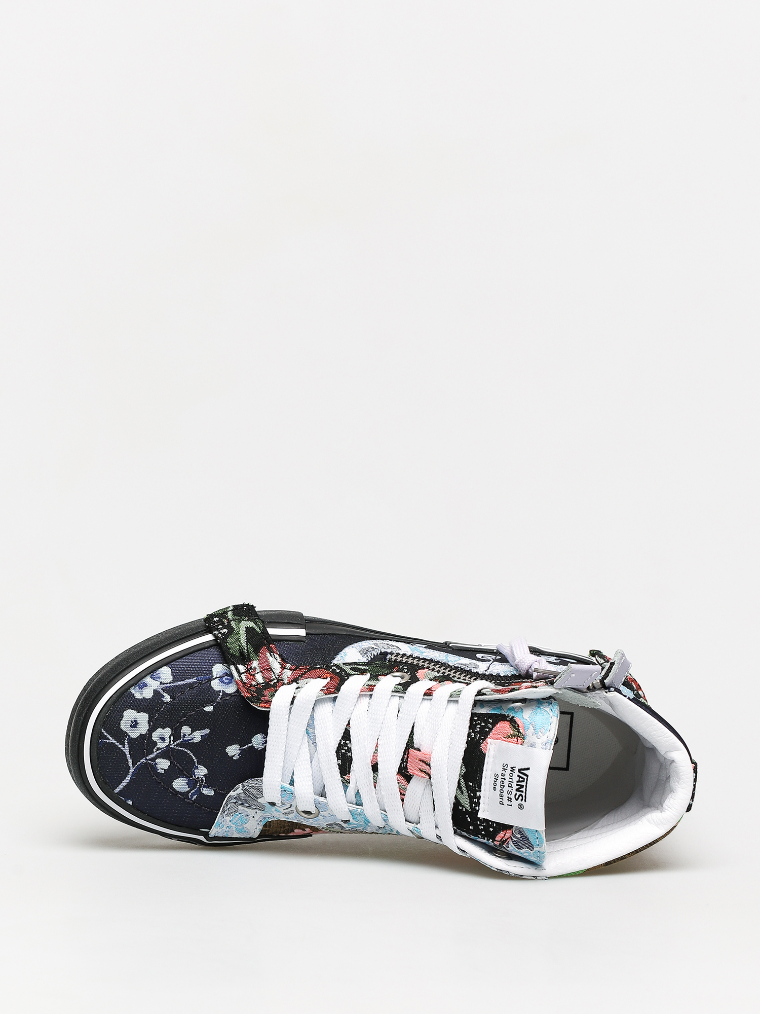 Vans Sk8 Hi Reissue Cap Shoes (florals)