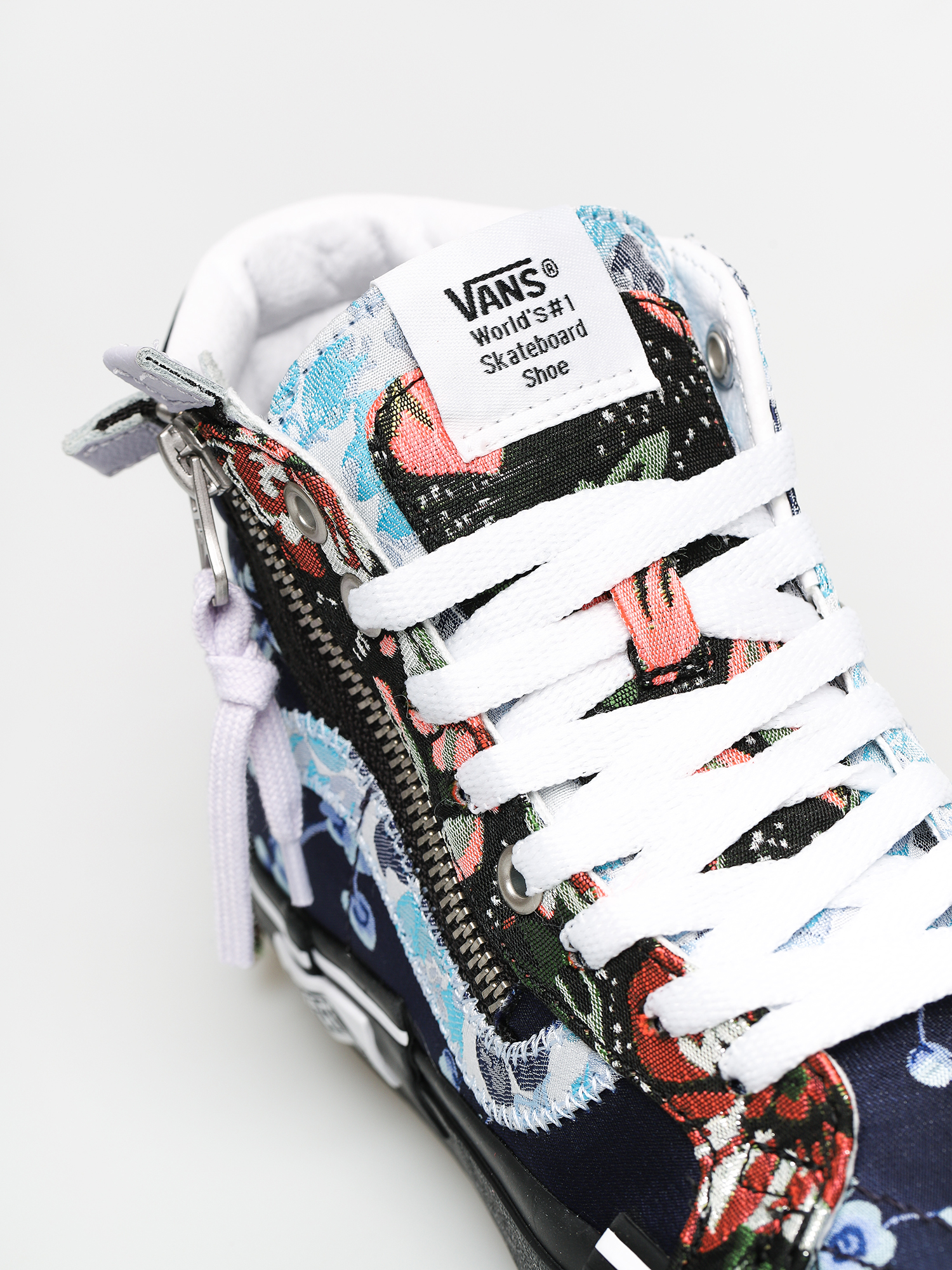 Vans Sk8 Hi Reissue Cap Shoes (florals)