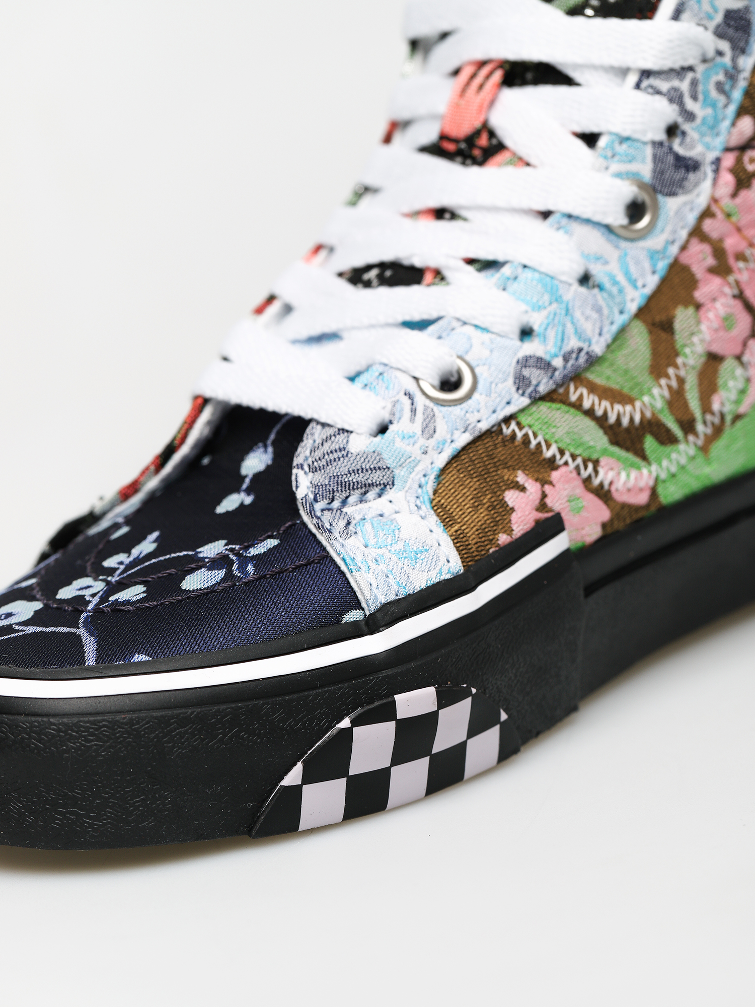 Vans Sk8 Hi Reissue Cap Shoes (florals)