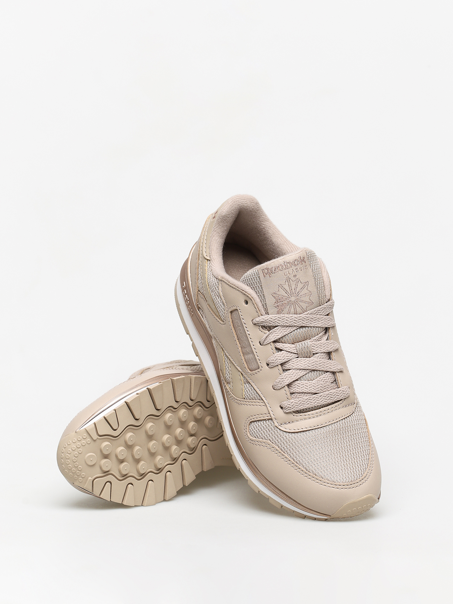 Reebok Cl Lthr Shoes Wmn (modbei/panton/white)
