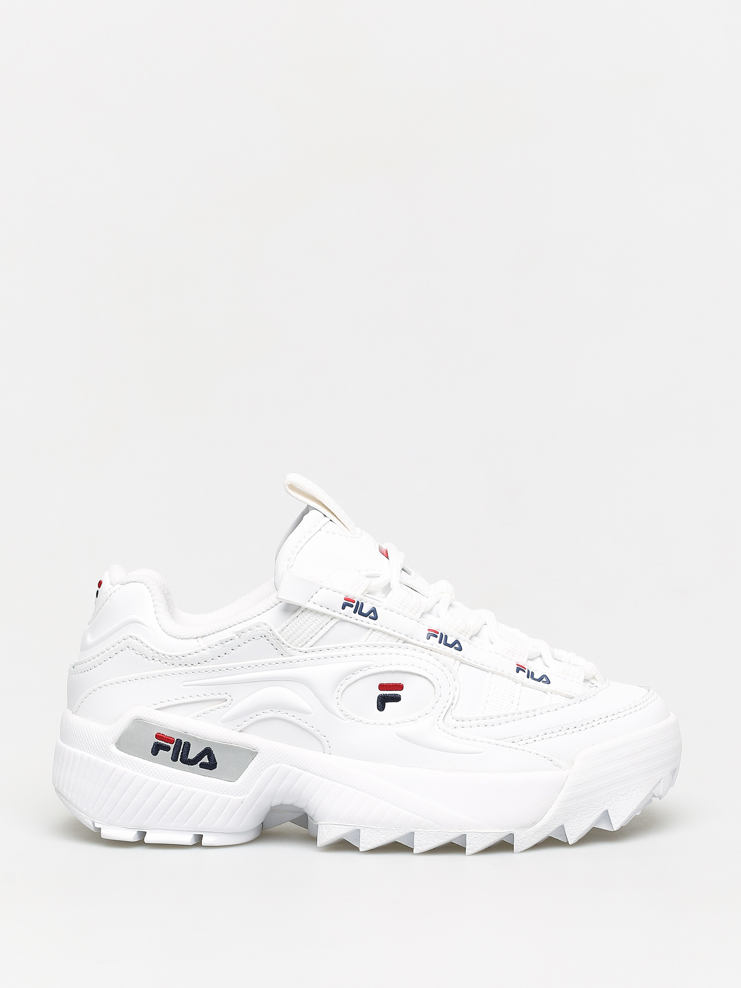 Fila D Formation Shoes Wmn (white/fila navy/fila red)