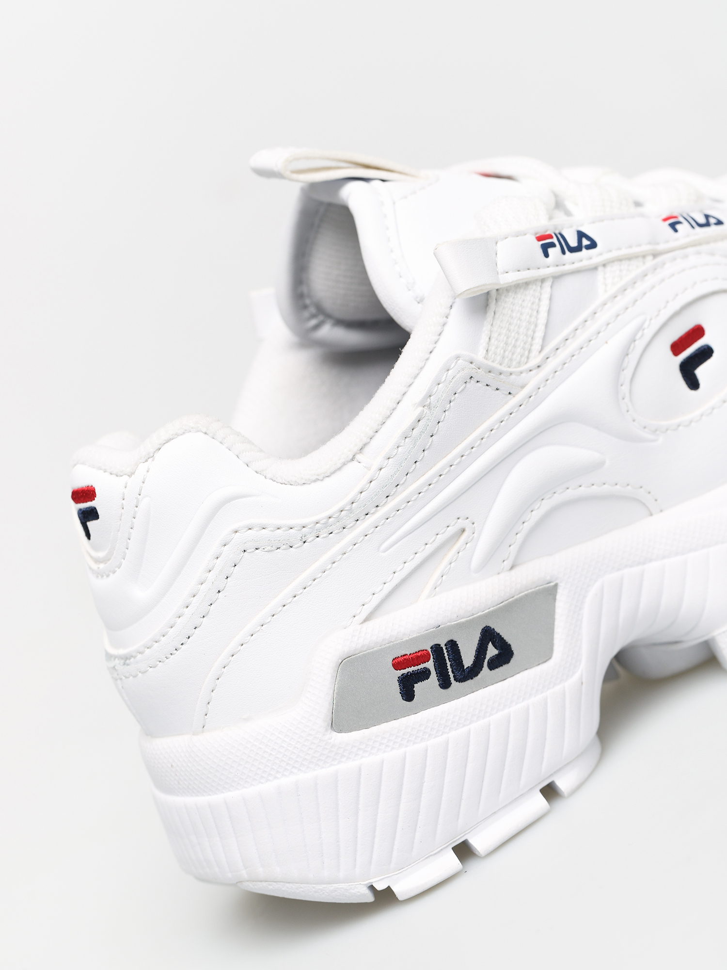 Fila D Formation Shoes Wmn (white/fila navy/fila red)