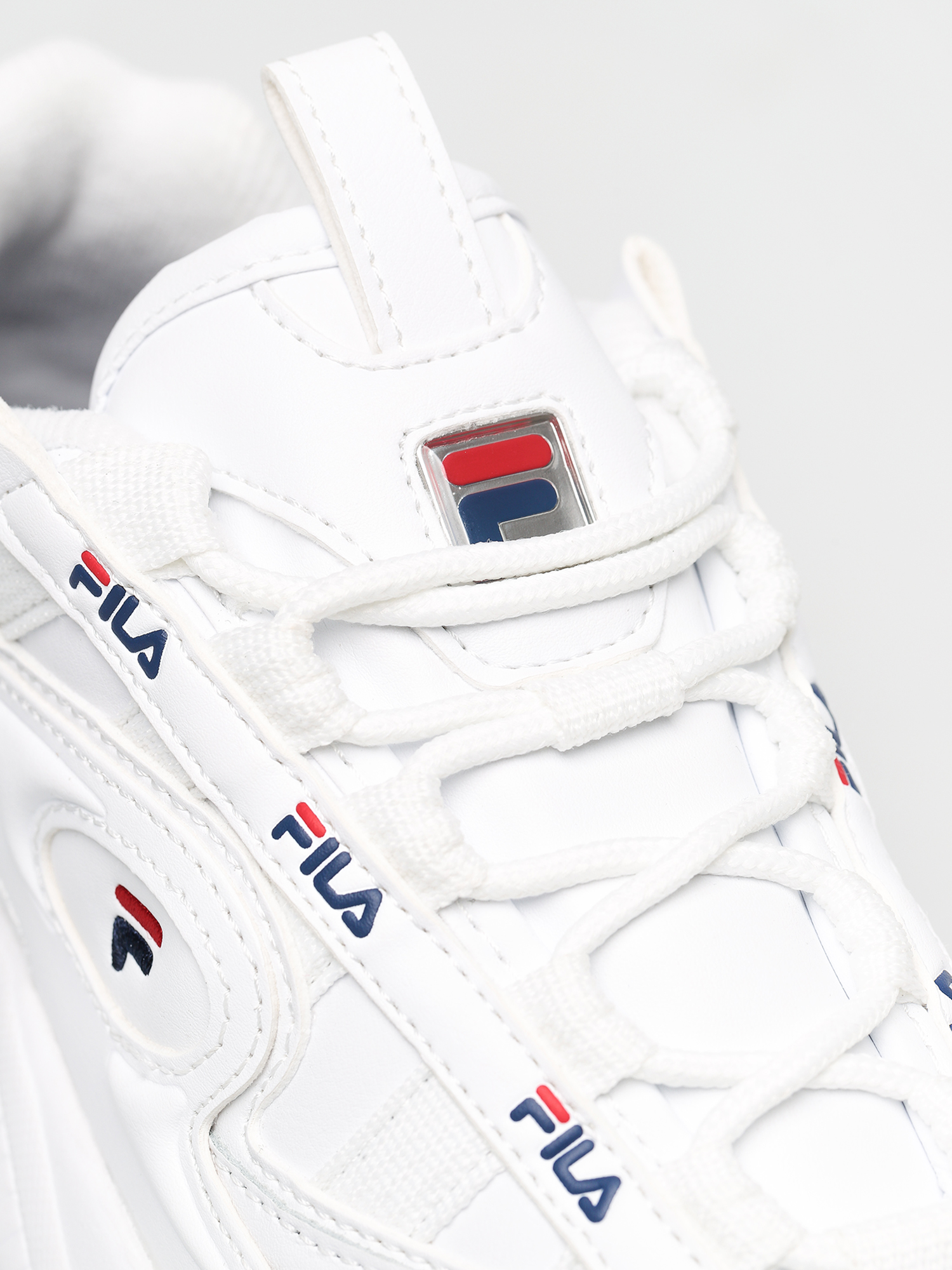 Fila D Formation Shoes Wmn (white/fila navy/fila red)