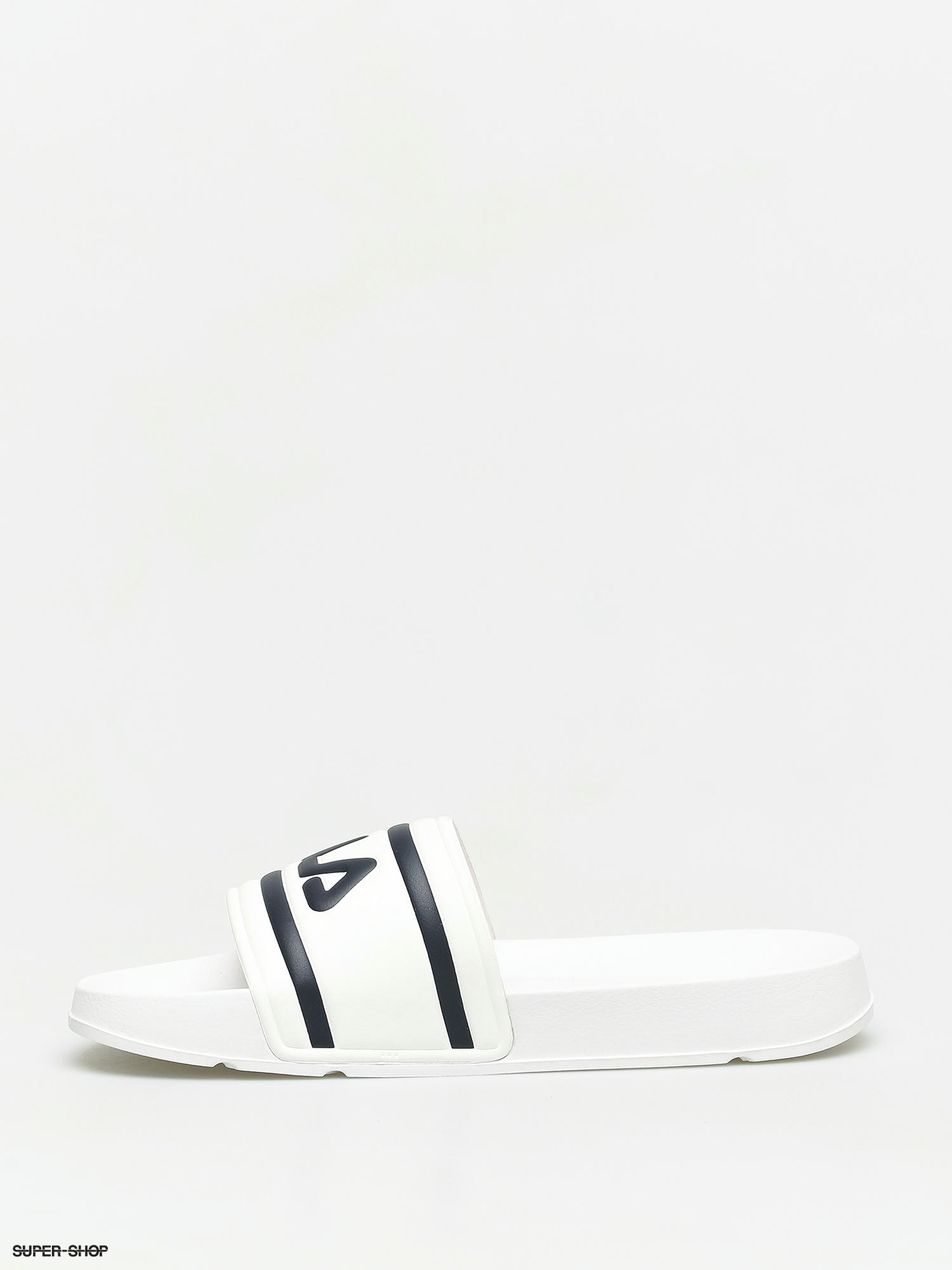 Fila white flip flops best sale