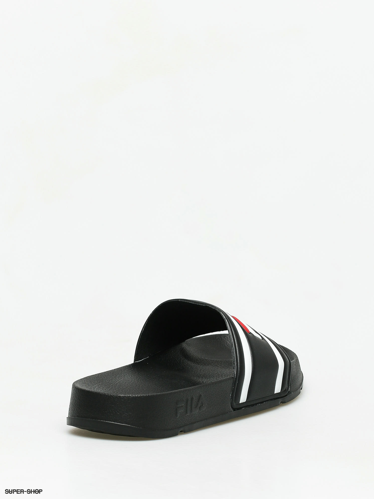 fila black flip flops