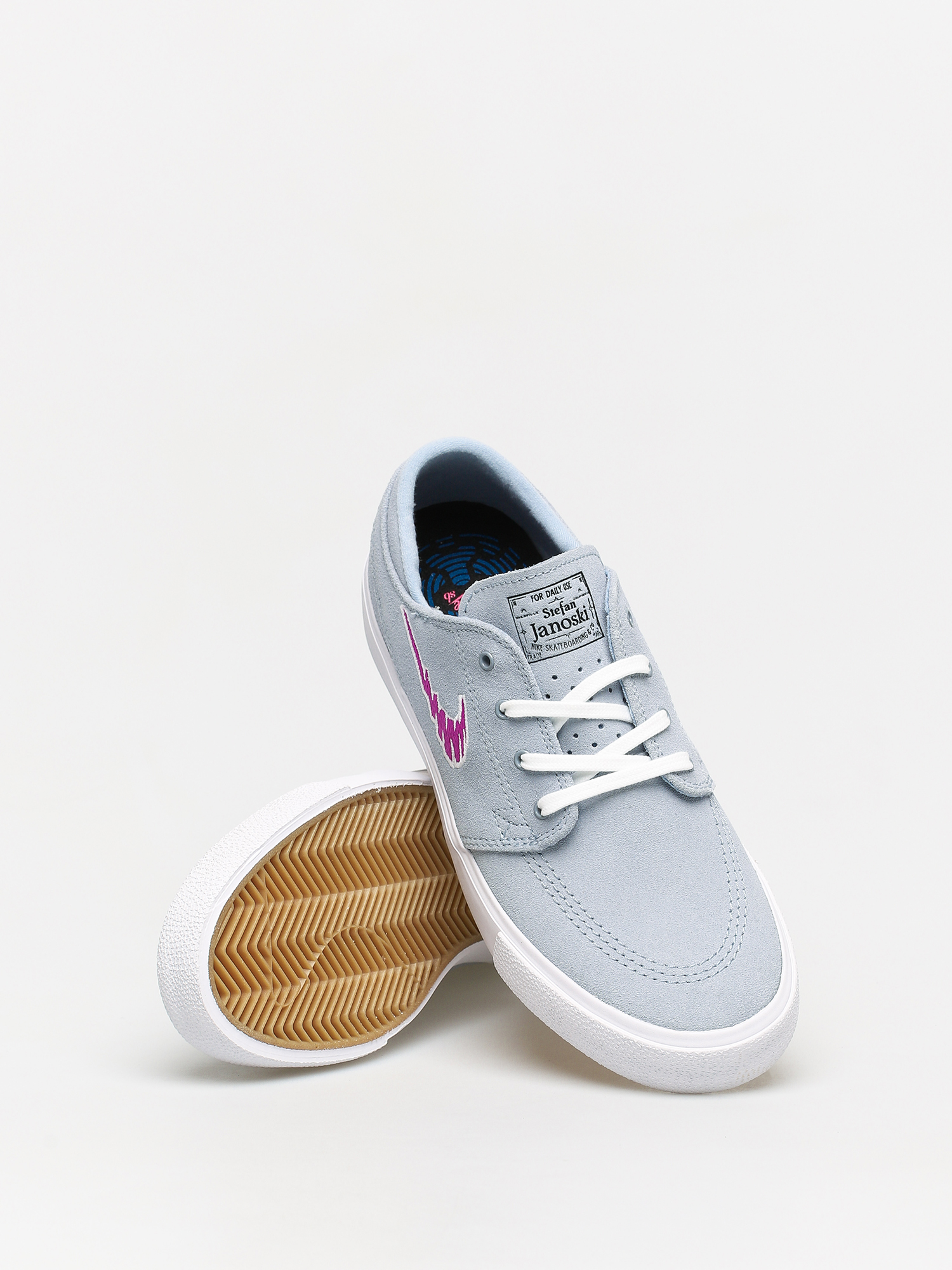 Nike SB Zoom Janoski Rm Shoes (lt armory blue/vivid purple white)