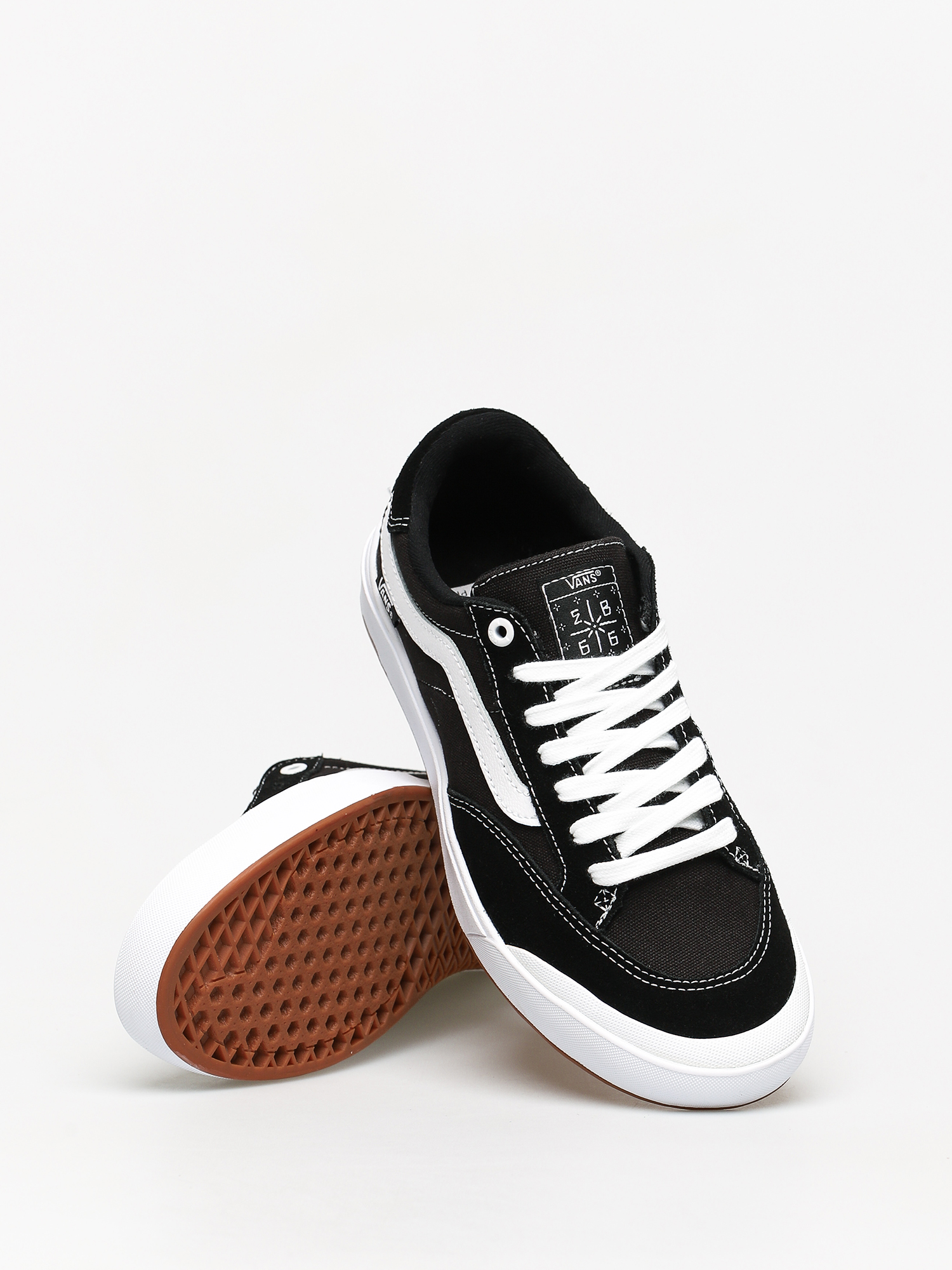 vans berle pro black true white