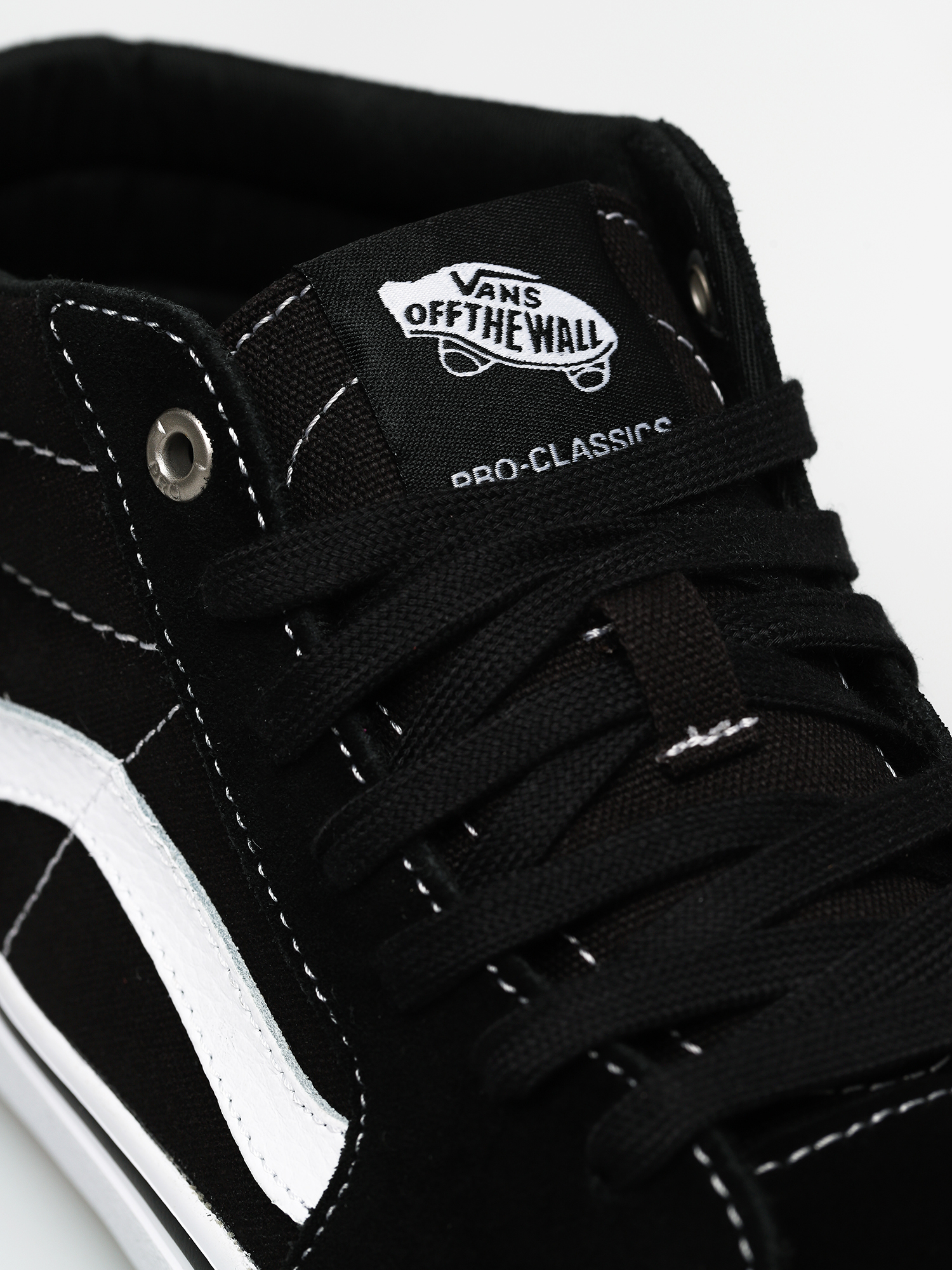Vans Sk8 Mid Pro Shoes (black/white)