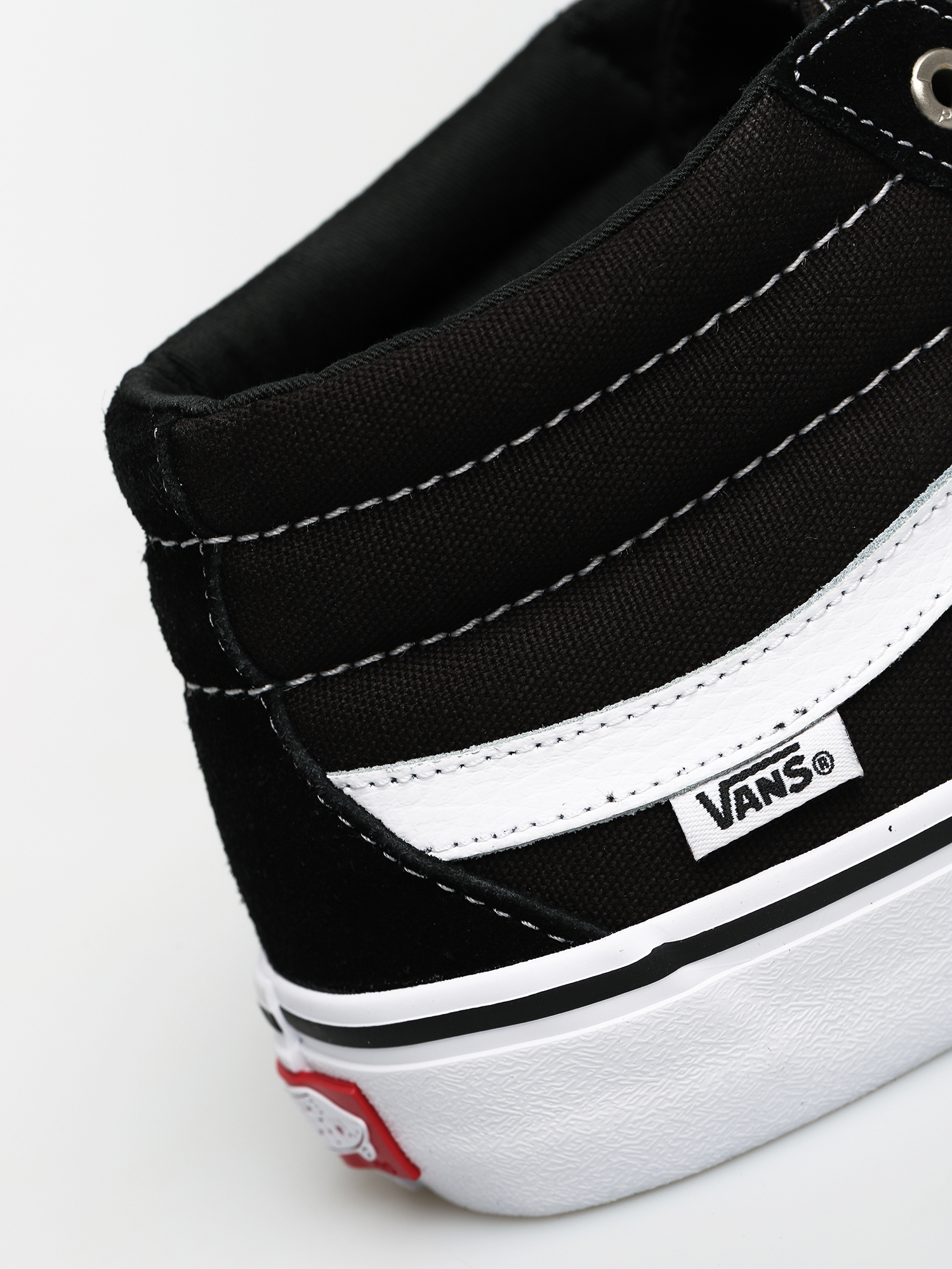Vans Sk8 Mid Pro Shoes (black/white)