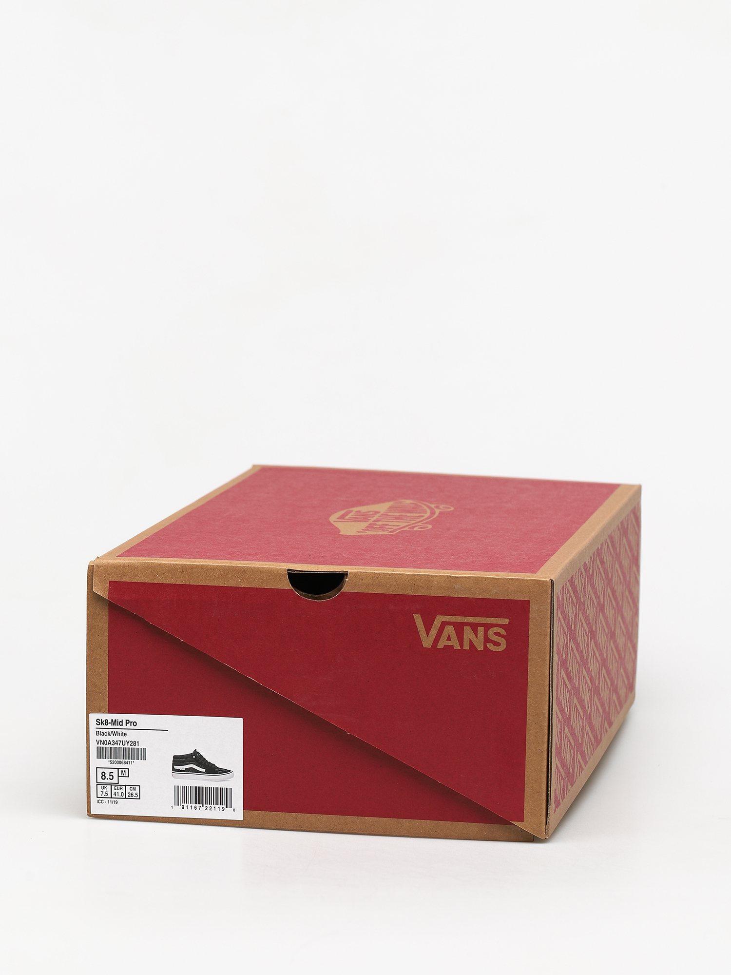 Vans Sk8 Mid Pro Shoes (black/white)