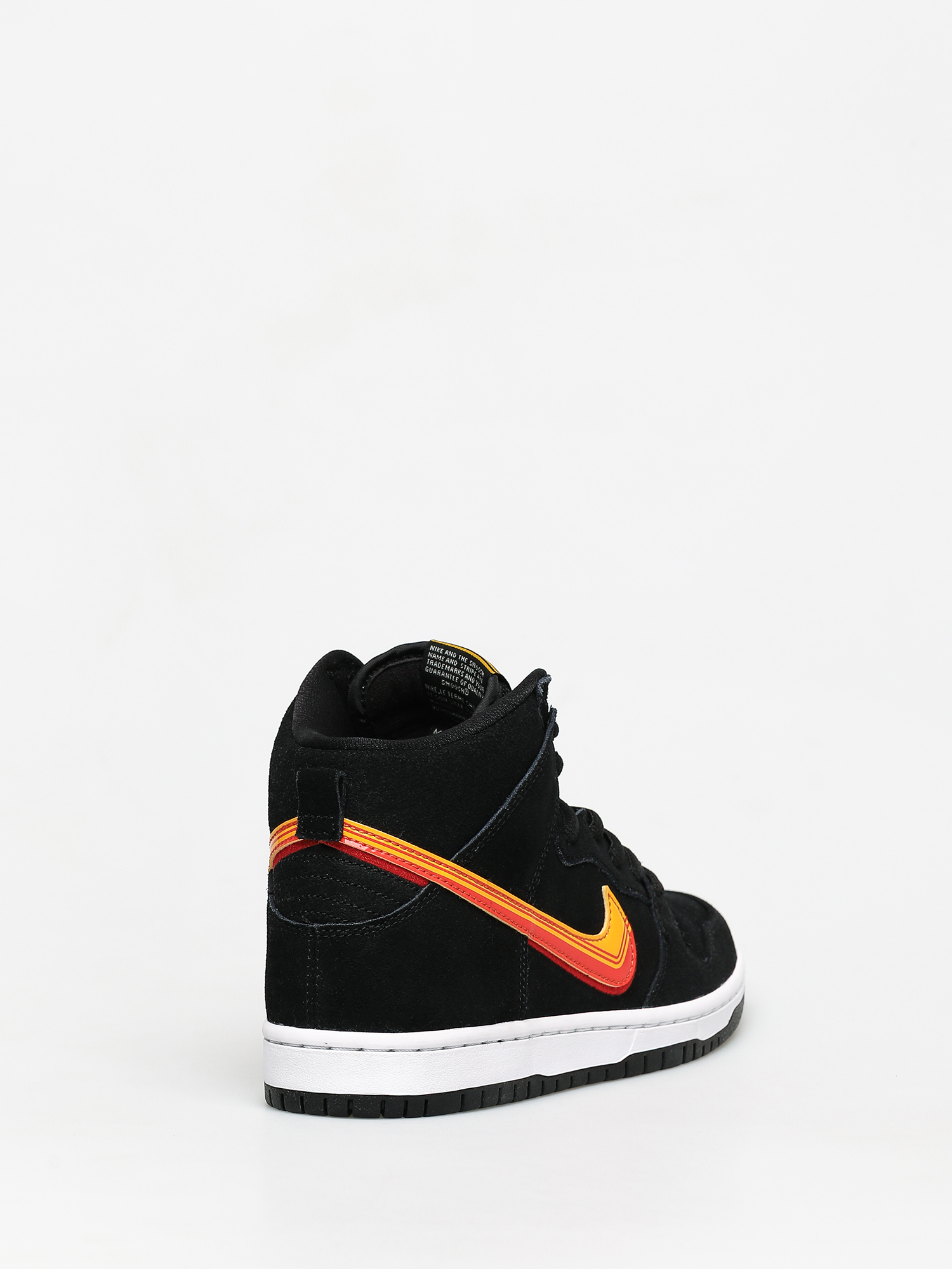 Nike SB Dunk High Pro Schuhe (black/university gold team orange)