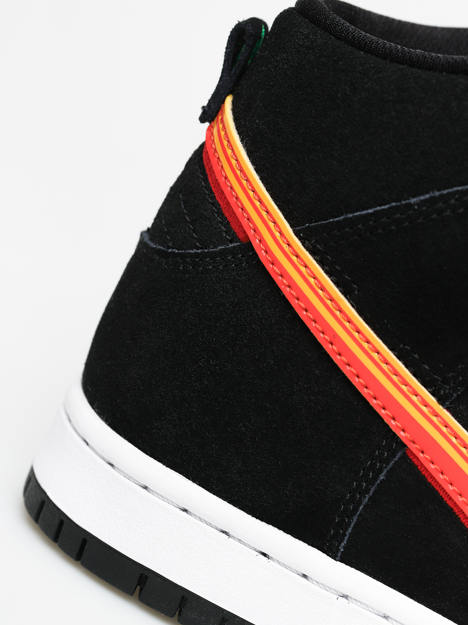 Nike SB Dunk High Pro Schuhe (black/university gold team orange)